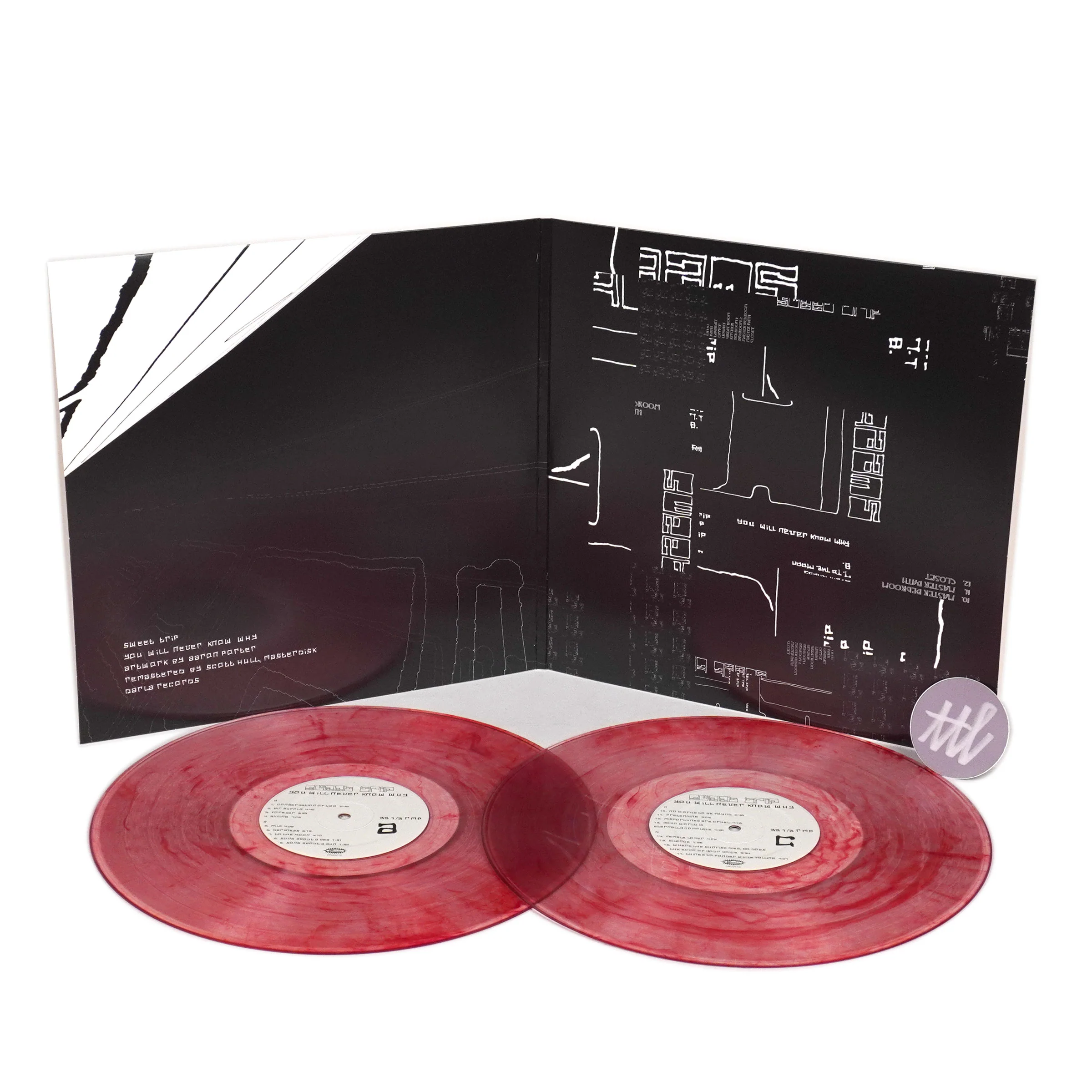 Sweet Trip: You Will Never Know Why (Red Swirl Colored Vinyl) Vinyl 2LP - Image 2