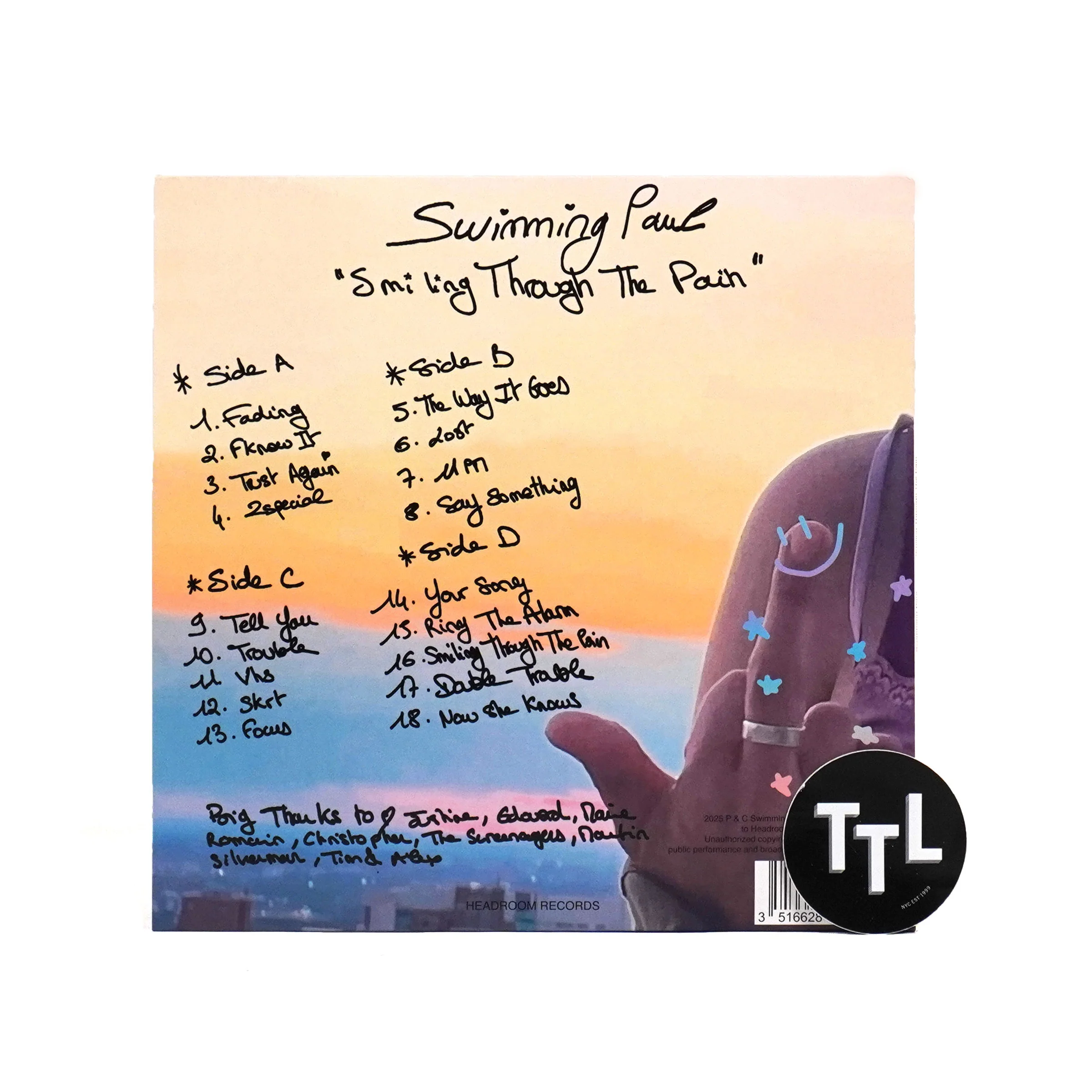 Swimming Paul: Smiling Through The Pain Vinyl 2LP - Image 3