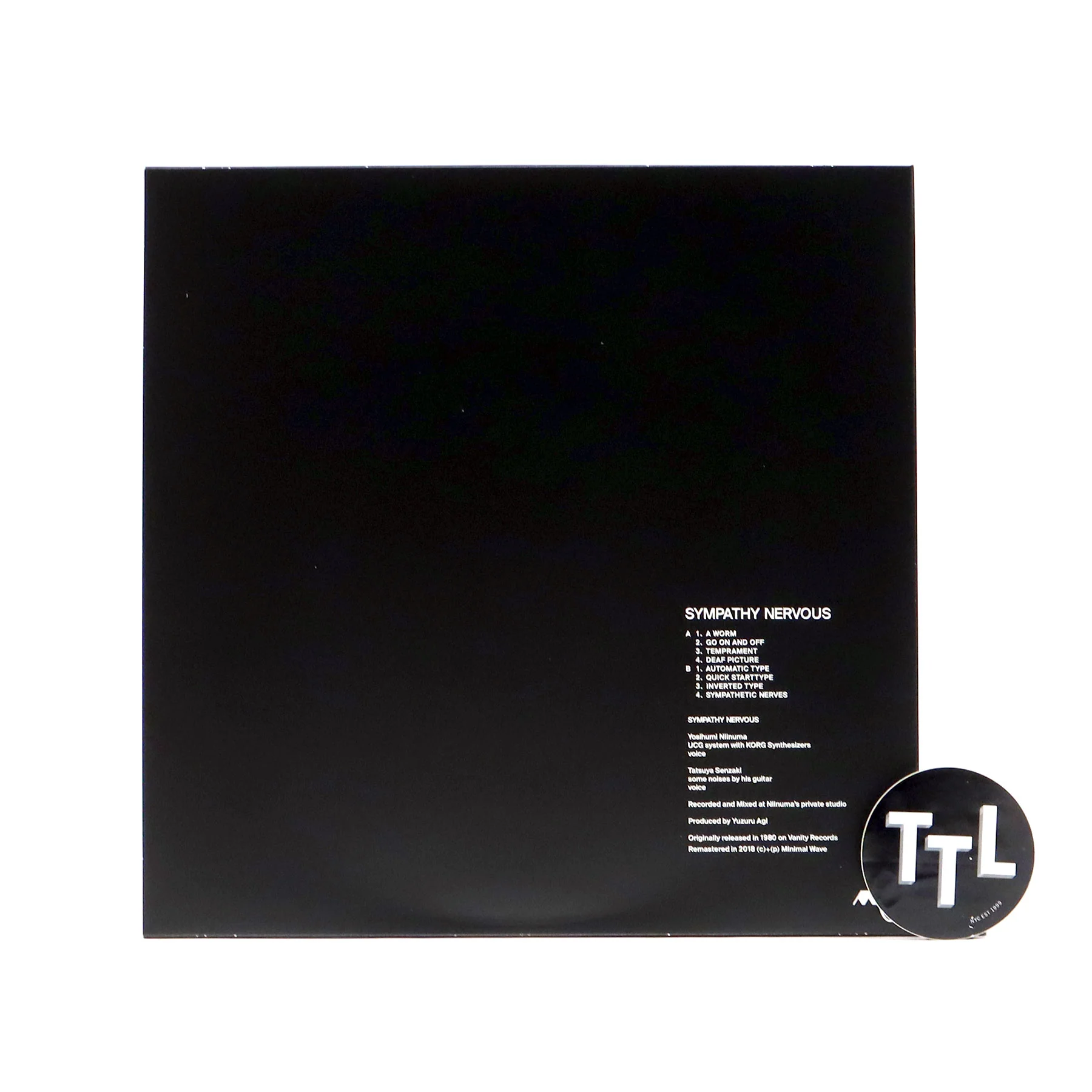 Sympathy Nervous: Sympathy Nervous (180g, Colored Vinyl) Vinyl LP - Image 3