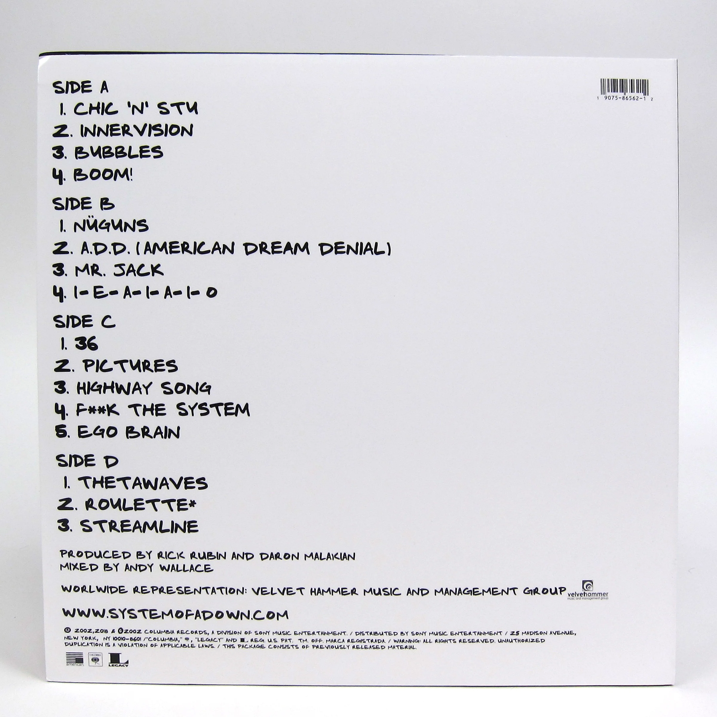 System Of A Down: Steal This Album! Vinyl 2LP - Image 3