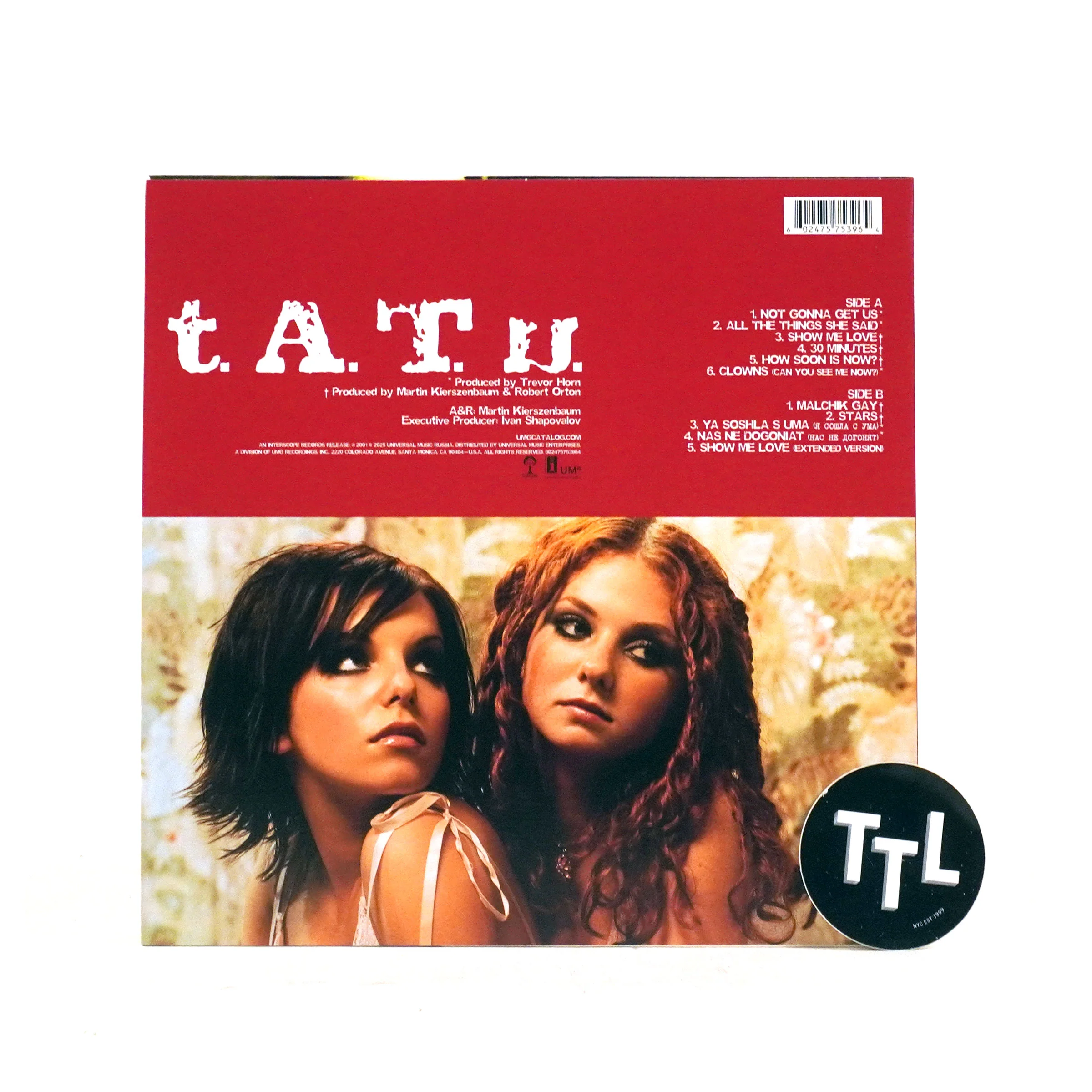 T.A.T.U.: 200 km/h In The Wrong Lane (Colored Vinyl) Vinyl LP - Image 3