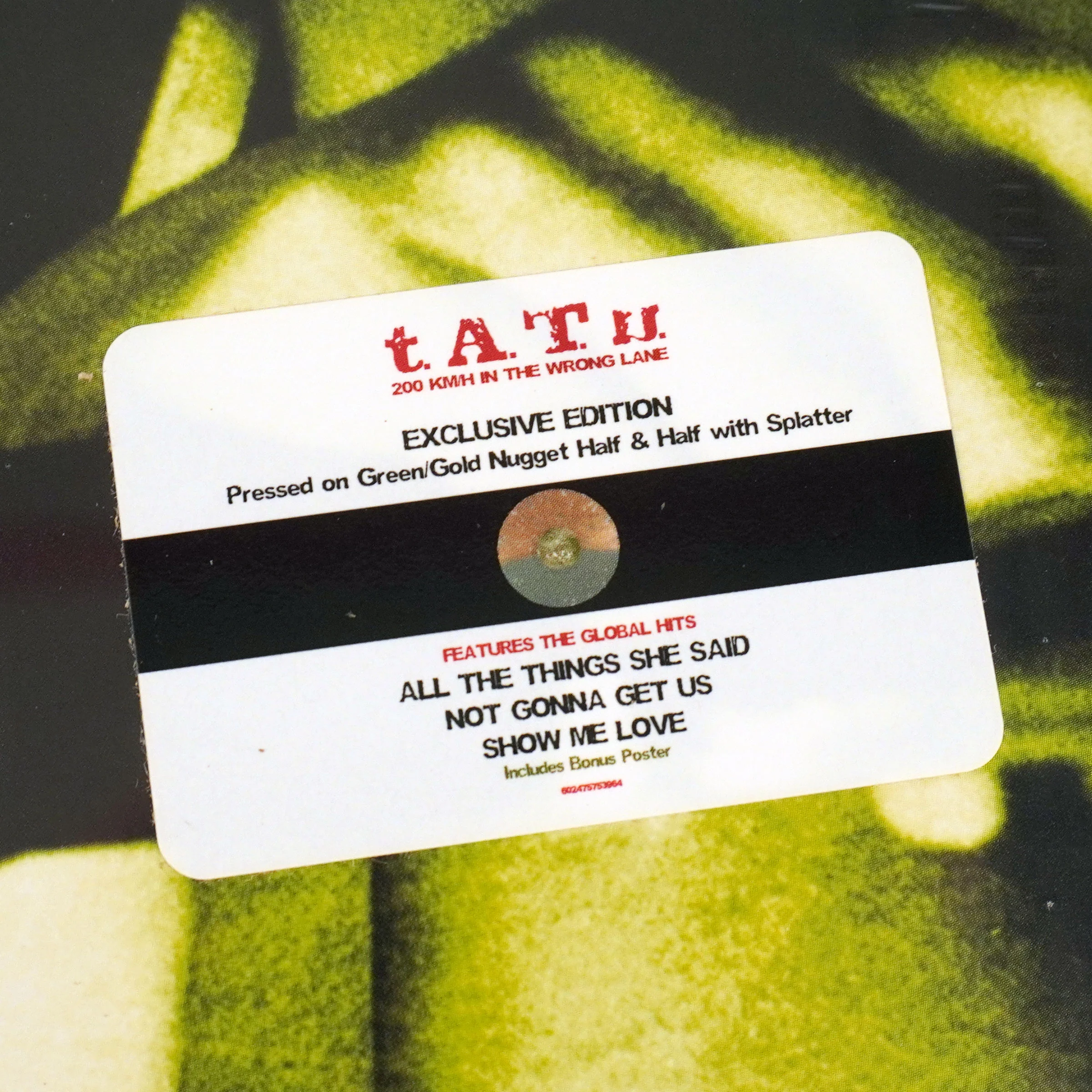 T.A.T.U.: 200 km/h In The Wrong Lane (Colored Vinyl) Vinyl LP - Image 4
