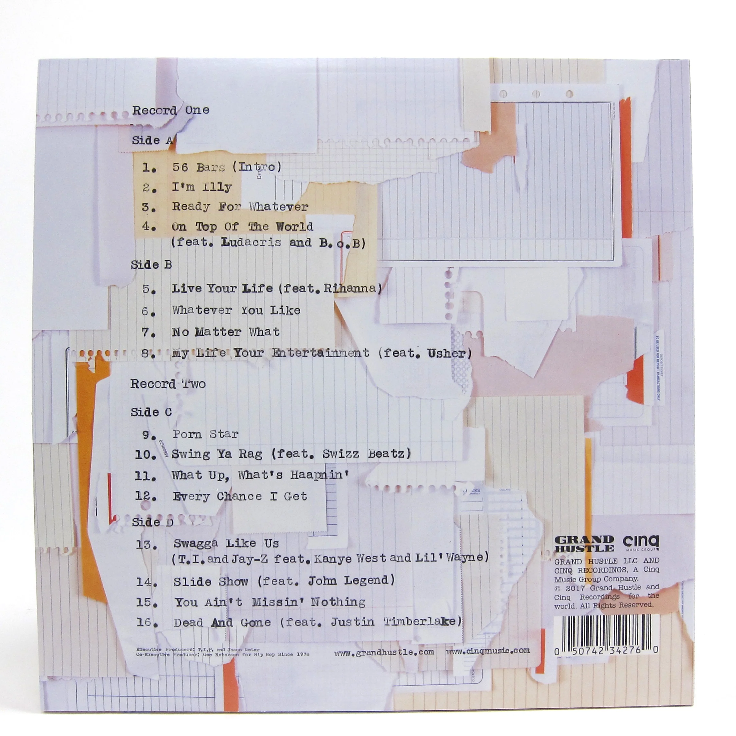 T.I.: Paper Trail Vinyl 2LP - Image 3