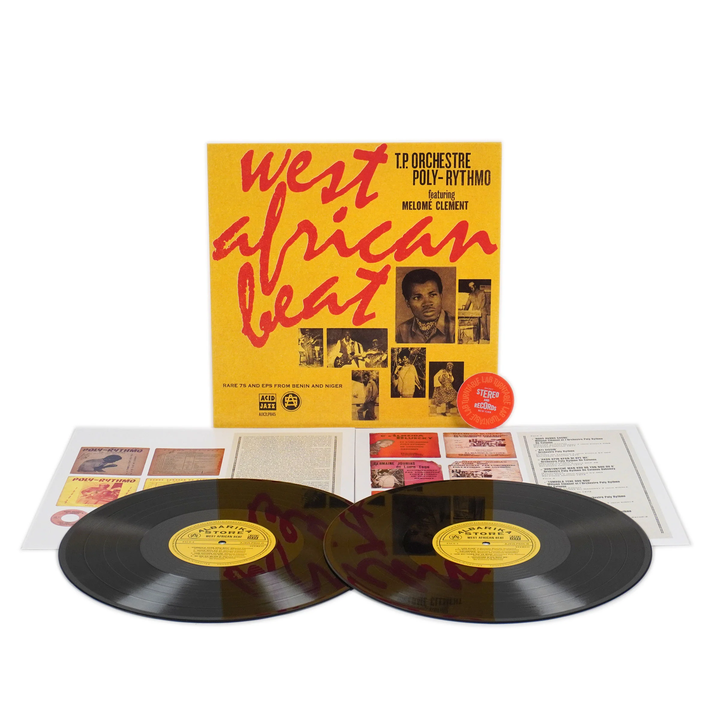 T.P. Orchestre Poly-Rythmo: West African Beat - Rare 7s & EPs From Benin & Niger Vinyl 2LP - Image 2