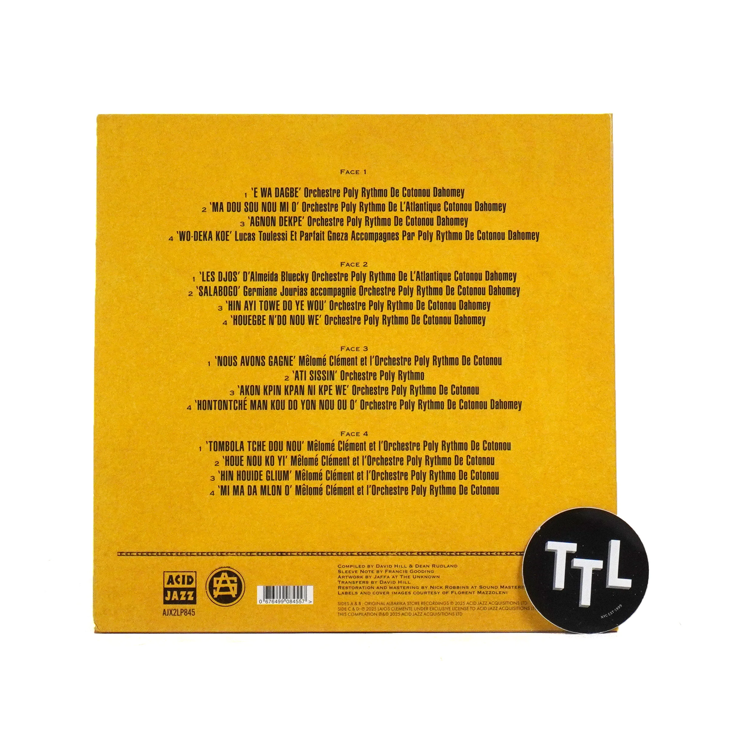 T.P. Orchestre Poly-Rythmo: West African Beat - Rare 7s & EPs From Benin & Niger Vinyl 2LP - Image 3