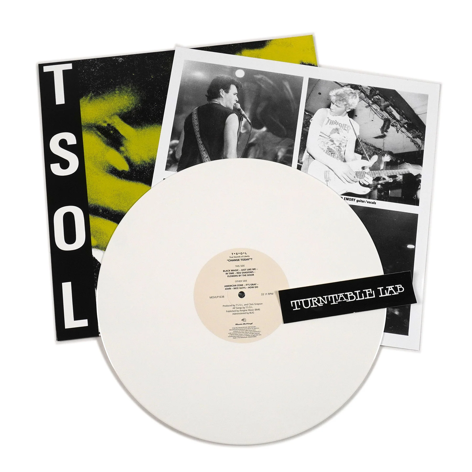T.S.O.L.: Change Today? (180g, Colored Vinyl) Vinyl LP - Image 2