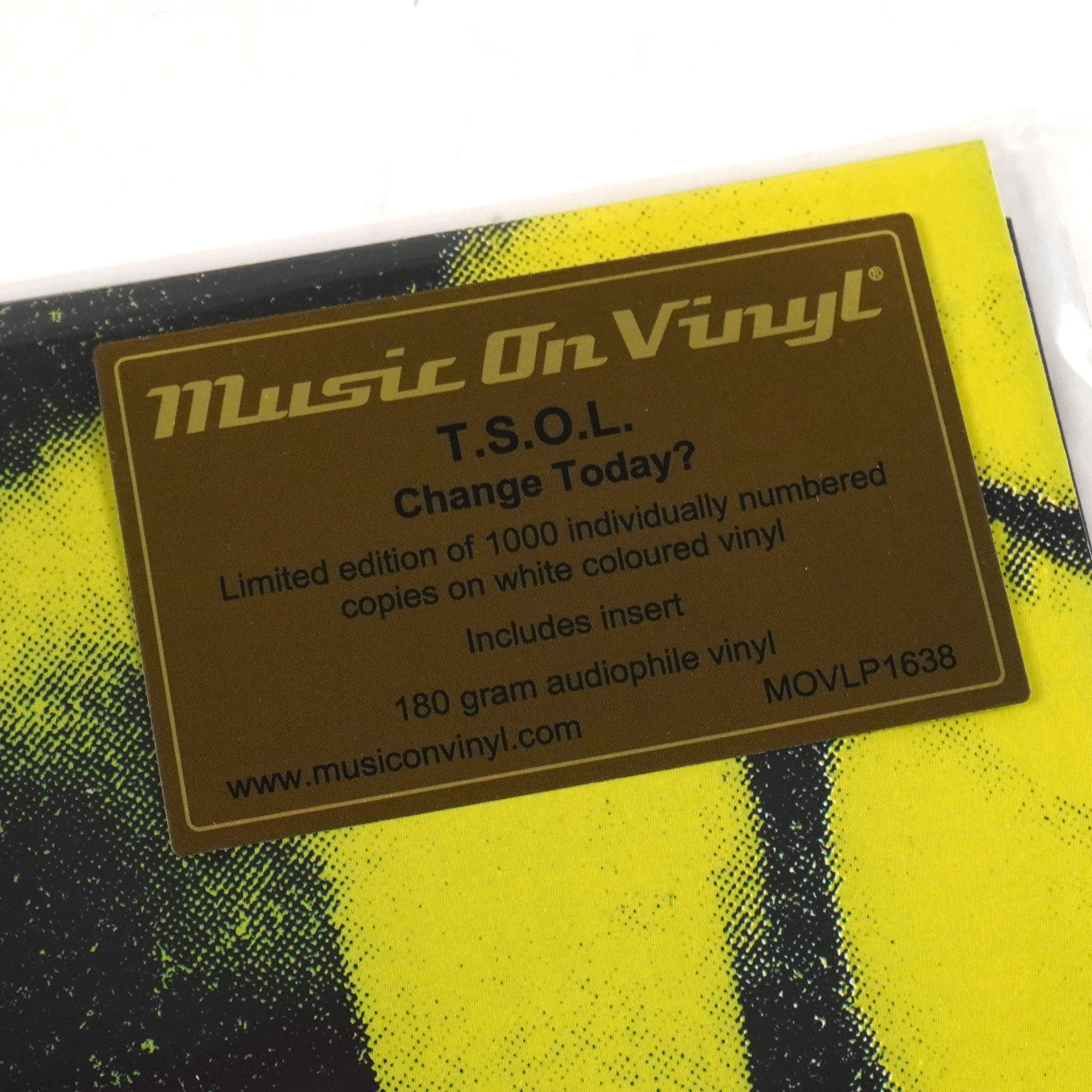 T.S.O.L.: Change Today? (180g, Colored Vinyl) Vinyl LP - Image 4