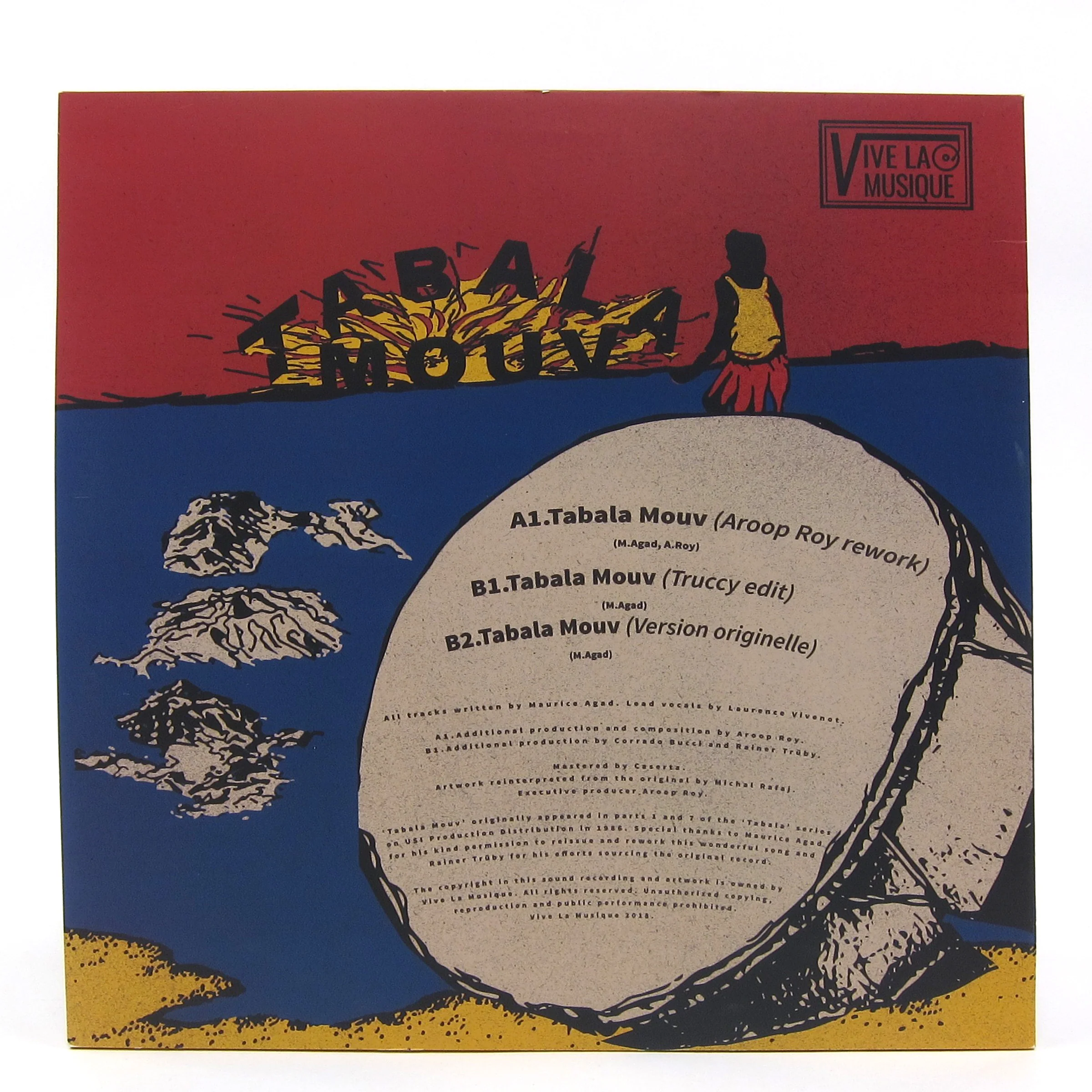 Tabala: Tabala Mouv (Aroop Roy Rework) Vinyl 12" - Image 2