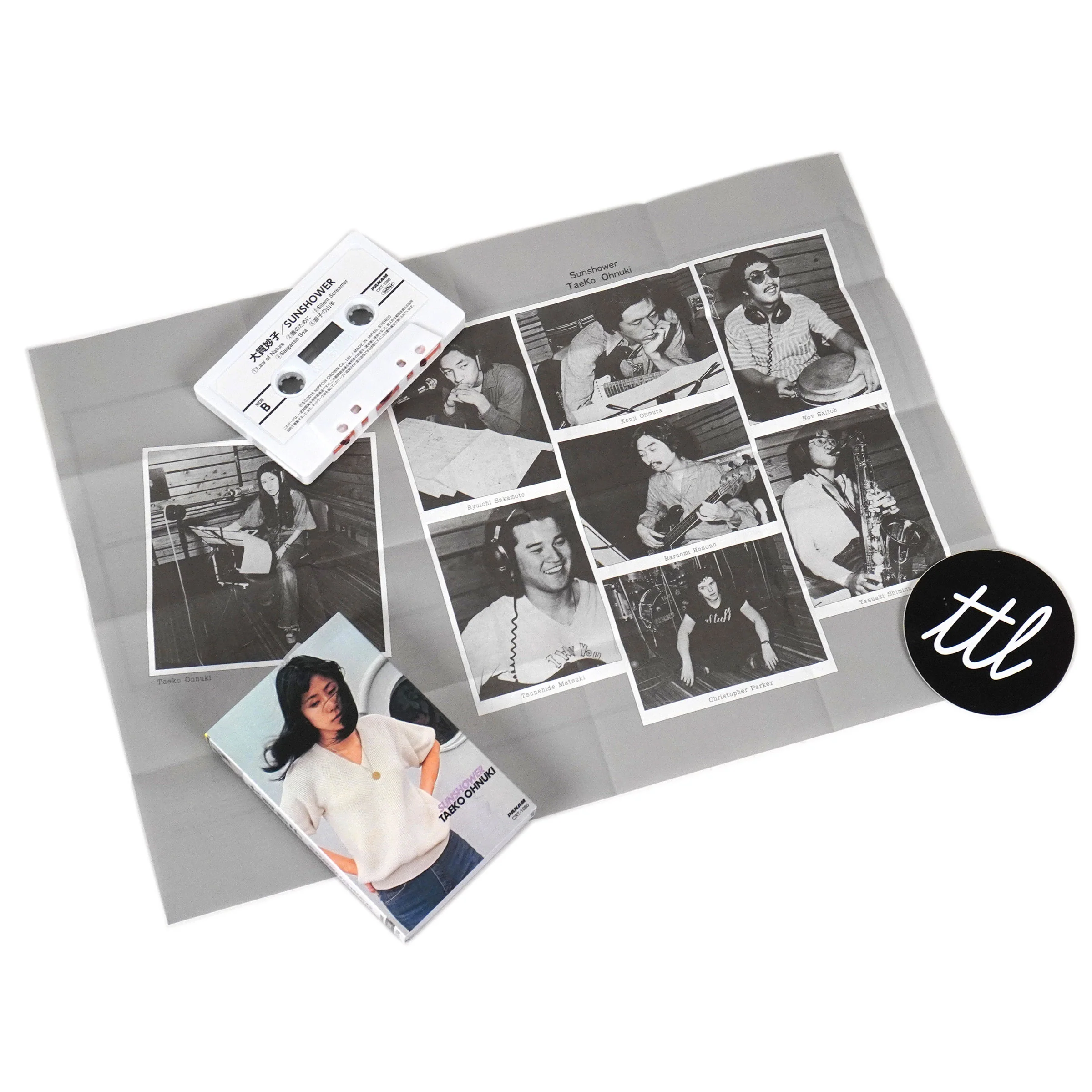 Taeko Ohnuki: Sunshower (Japan Import) Cassette - Image 2