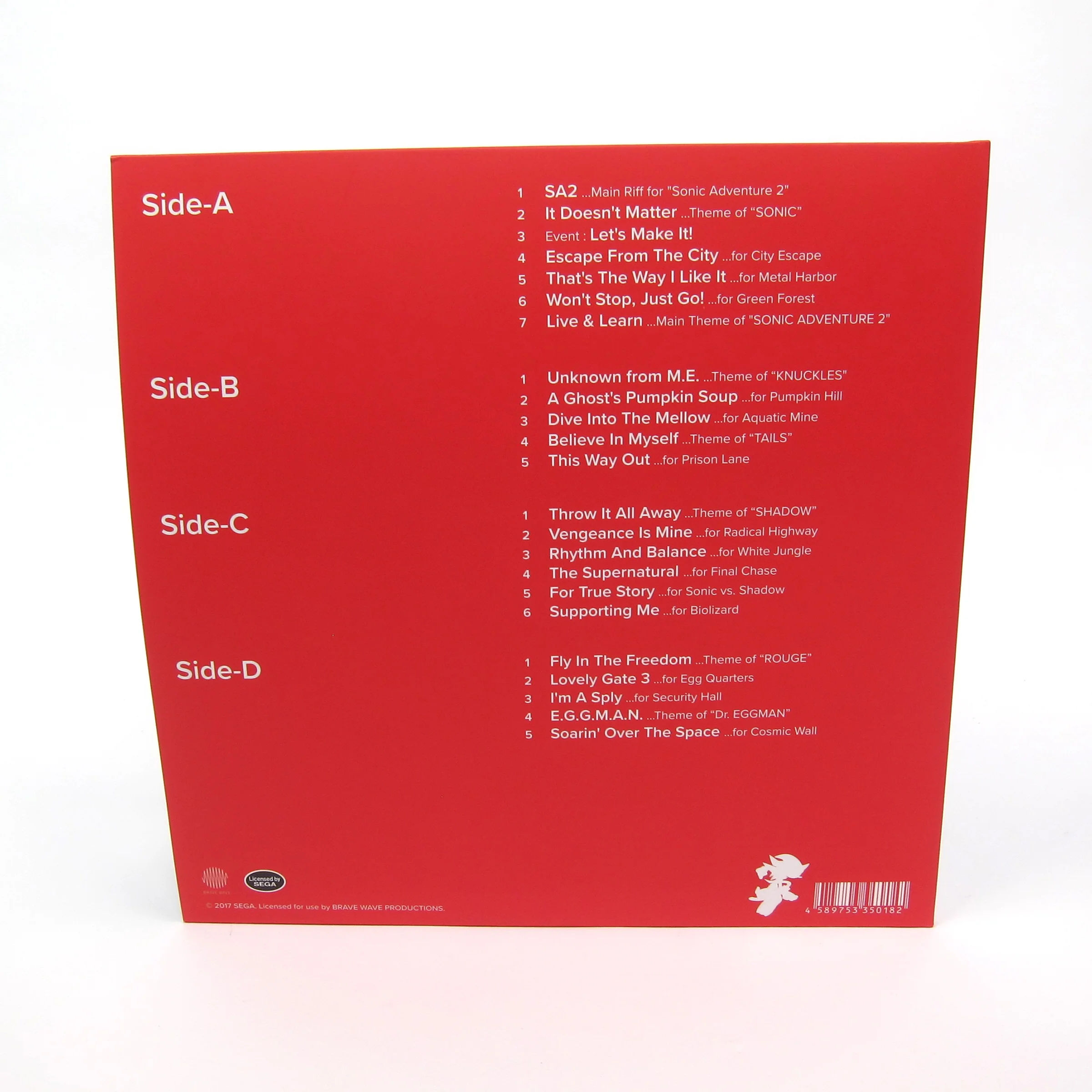 Takashi Iizuka & Jun Senoue: Sonic Adventure 2 Soundtrack (Colored Vinyl) Vinyl 2LP - Image 3
