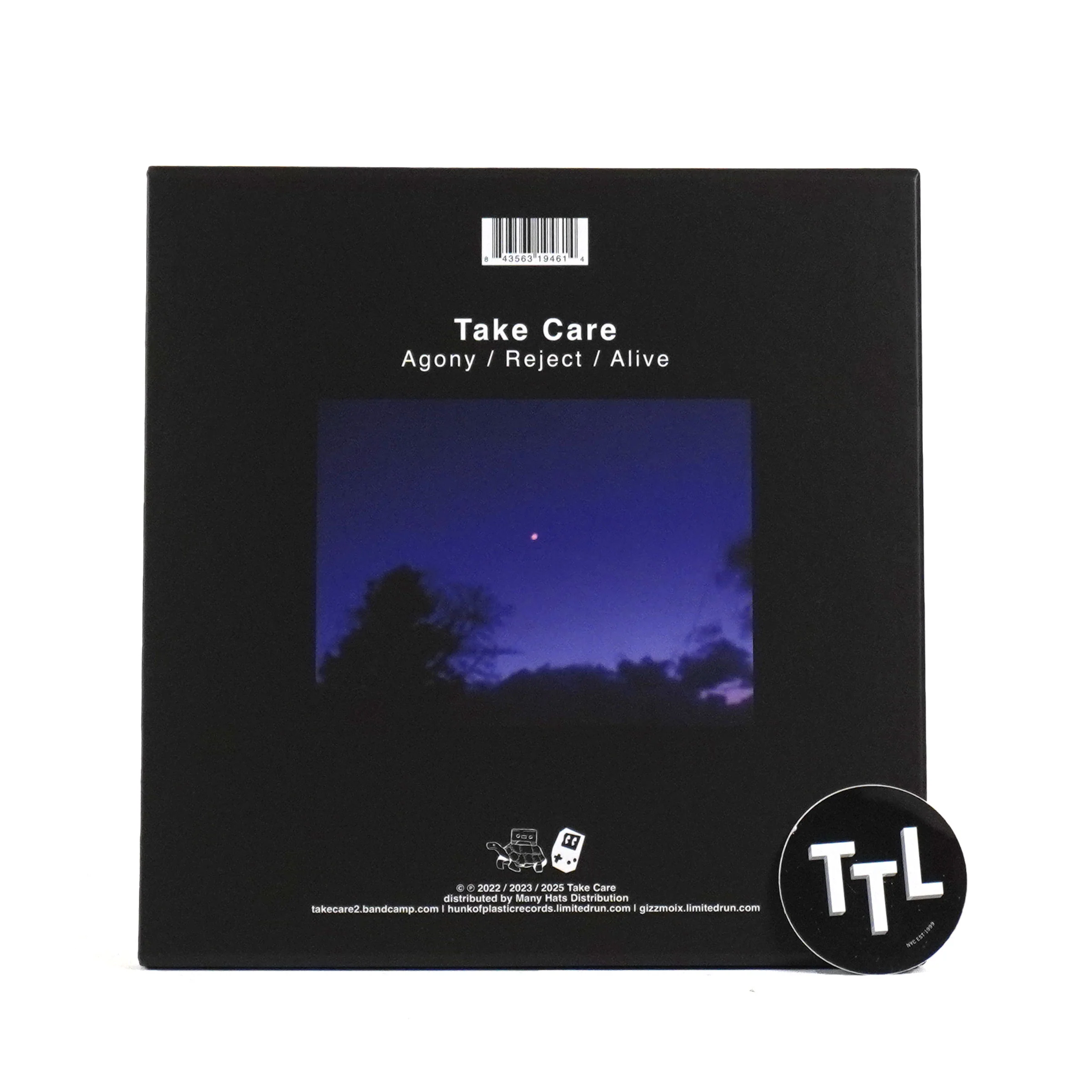 Take Care: Agony / Reject / Alive Vinyl 3LP Boxset - Image 3