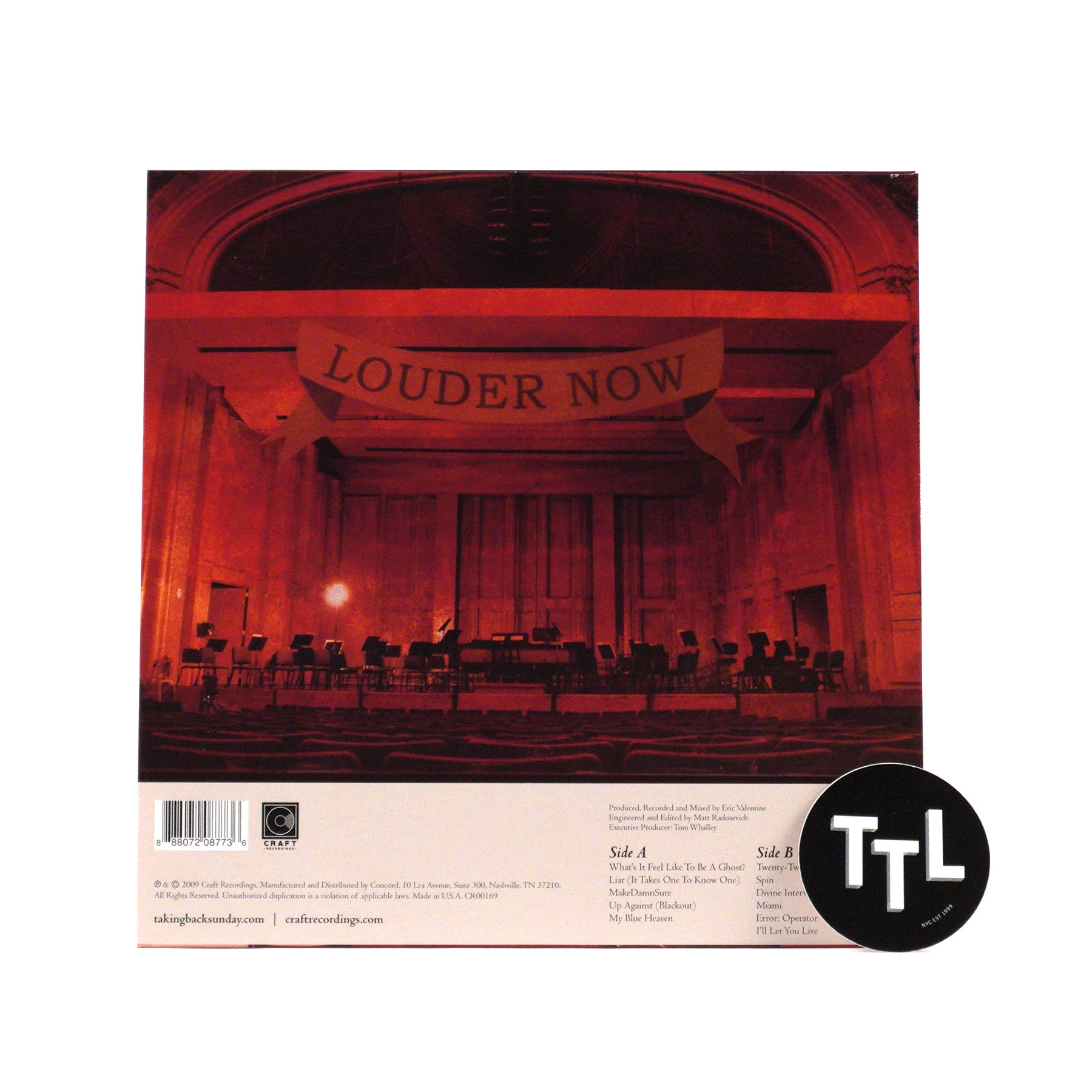 Taking Back Sunday: Louder Now (Colored Vinyl) Vinyl LP - Image 3