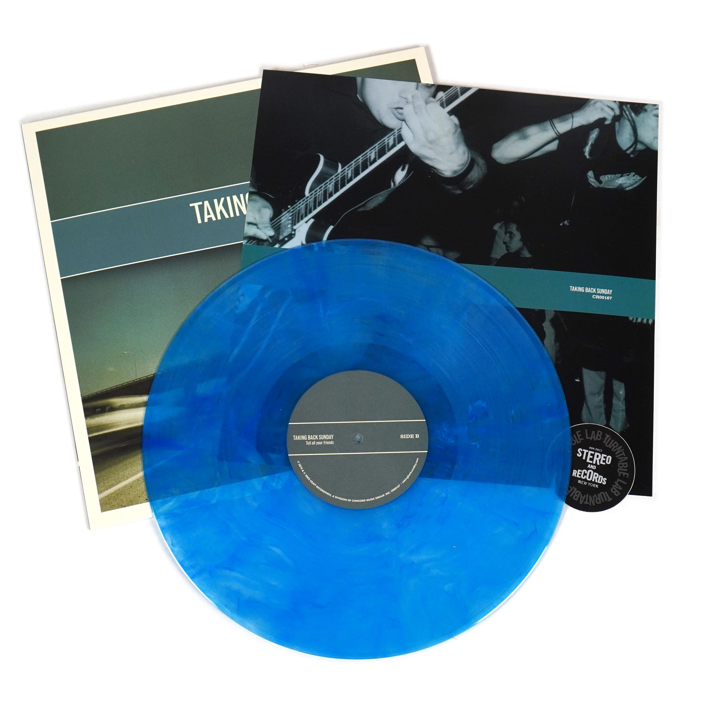 Taking Back Sunday: Tell All Your Friends (Blue Colored Vinyl) Vinyl LP - Image 2