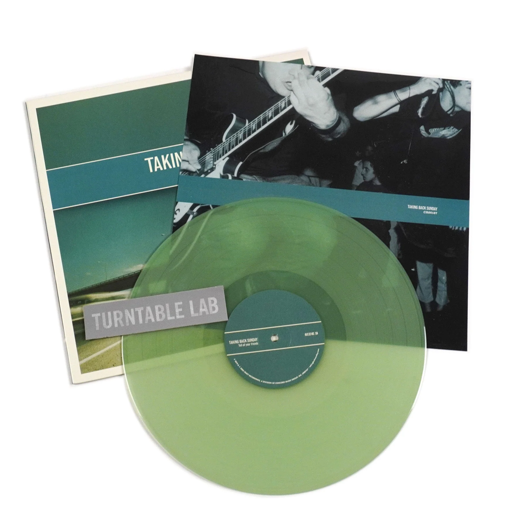 Taking Back Sunday: Tell All Your Friends (Green Colored Vinyl) Vinyl LP - Image 2