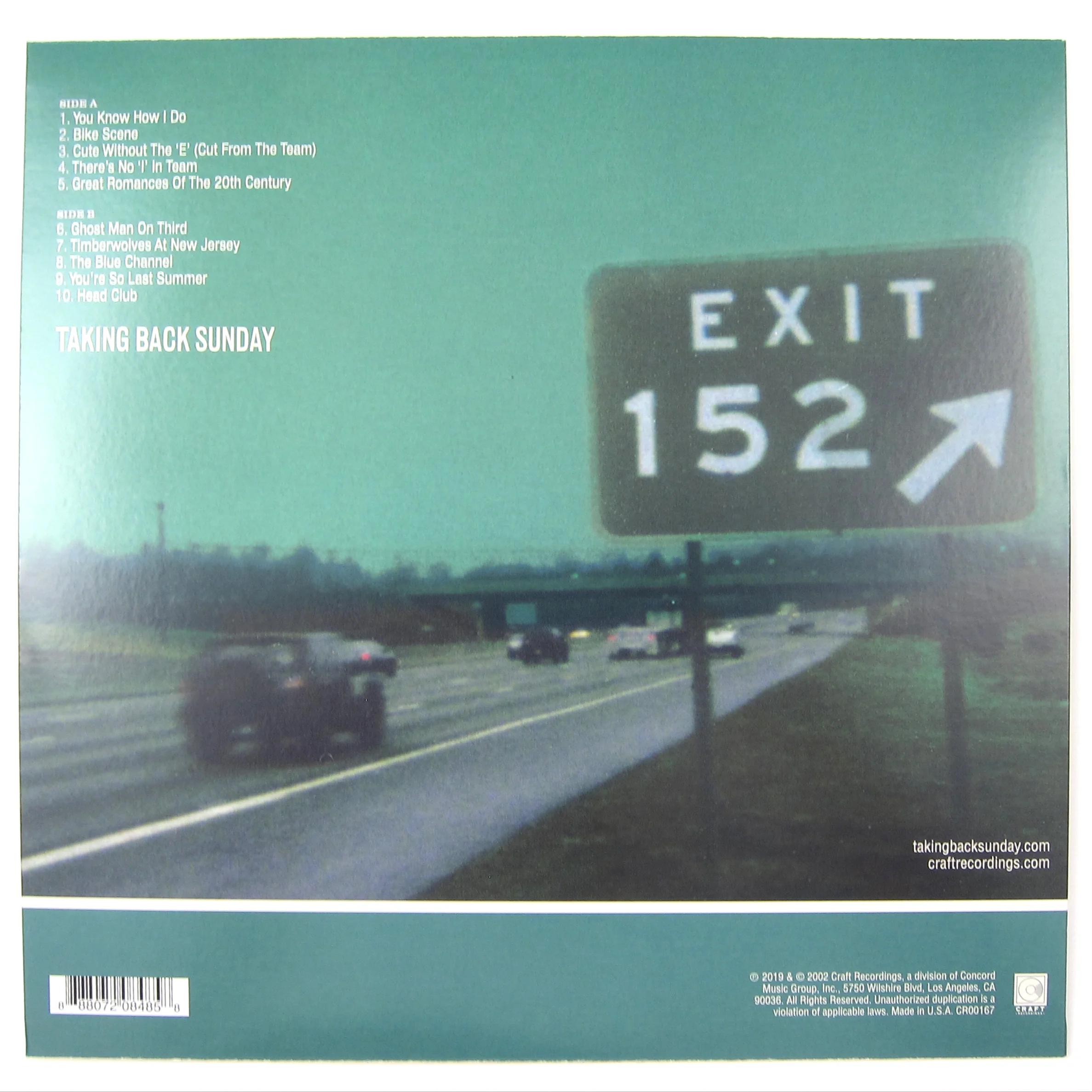 Taking Back Sunday: Tell All Your Friends Vinyl LP - Image 3