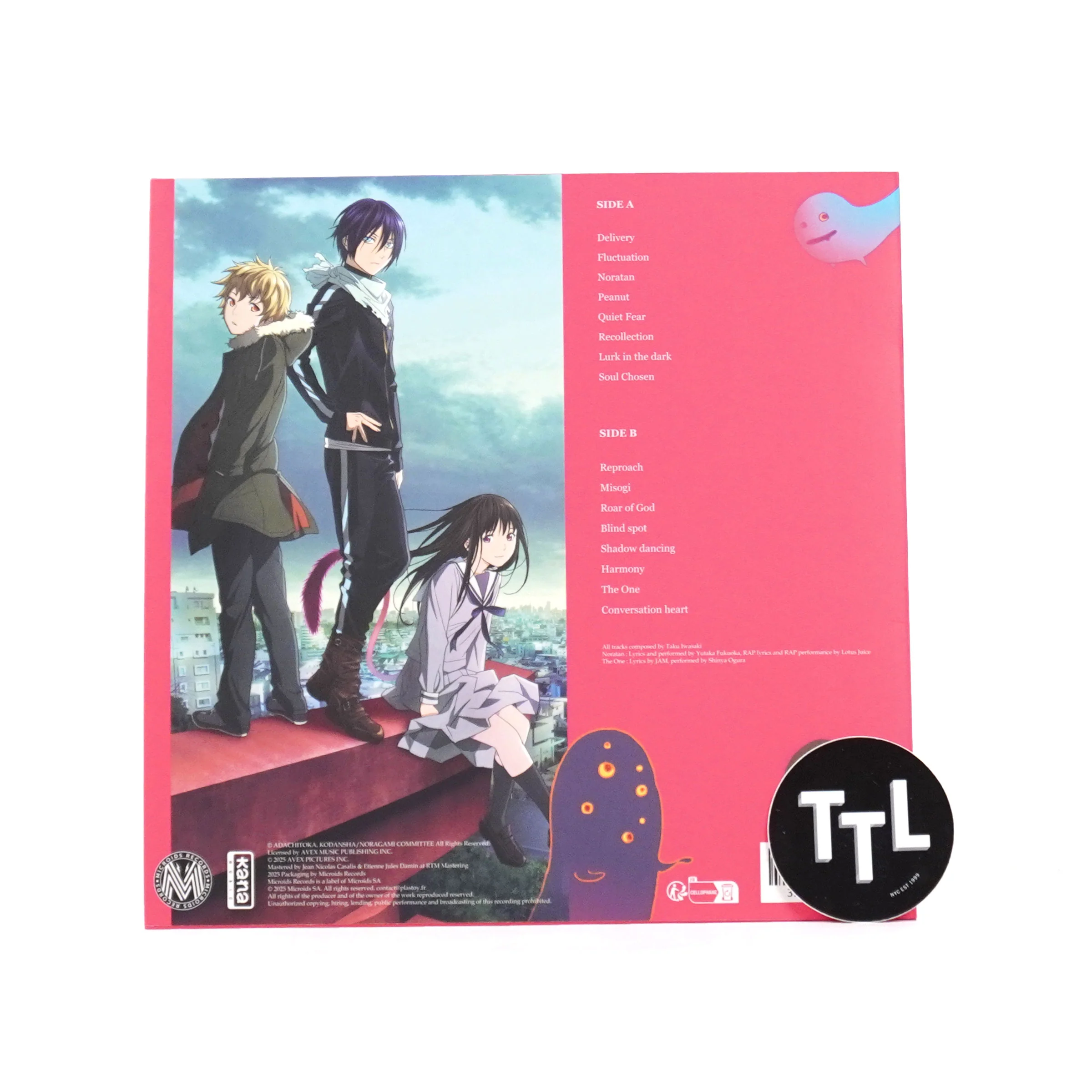 Taku Iwasaki: Noragami Soundtrack (Colored Vinyl) Vinyl LP - Image 3