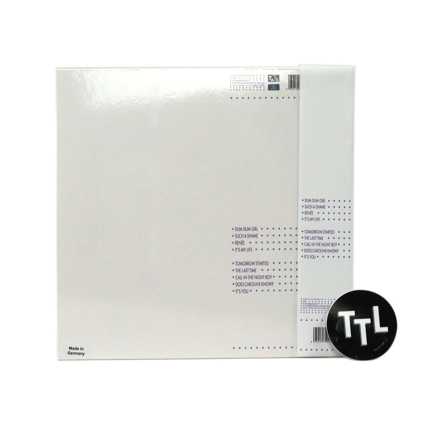 Talk Talk: It's My Life (Half-Speed Master) Vinyl LP - Image 3