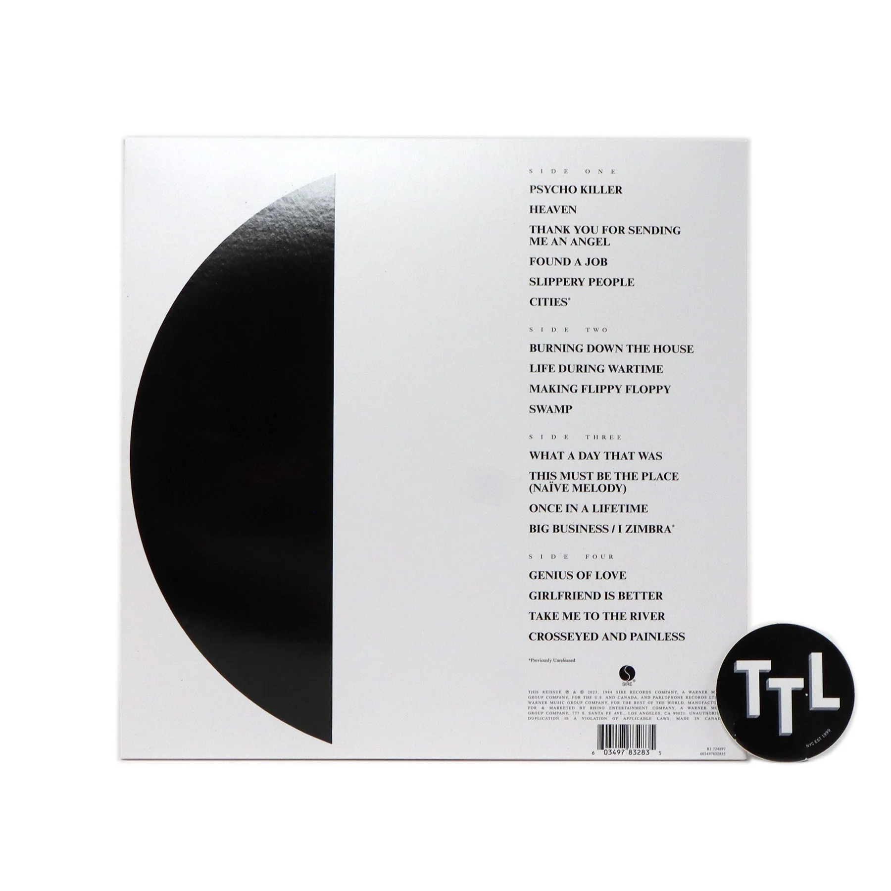 Talking Heads: Stop Making Sense - Deluxe Edition Vinyl 2LP - Image 3