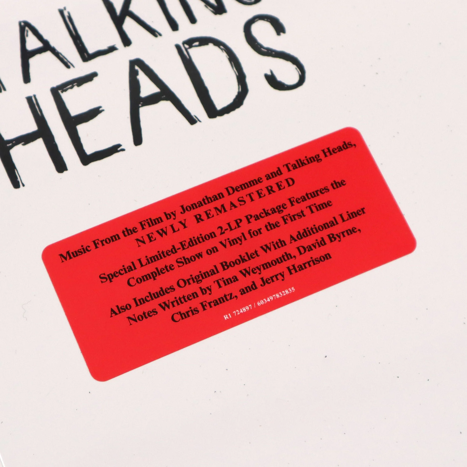 Talking Heads: Stop Making Sense - Deluxe Edition Vinyl 2LP - Image 4