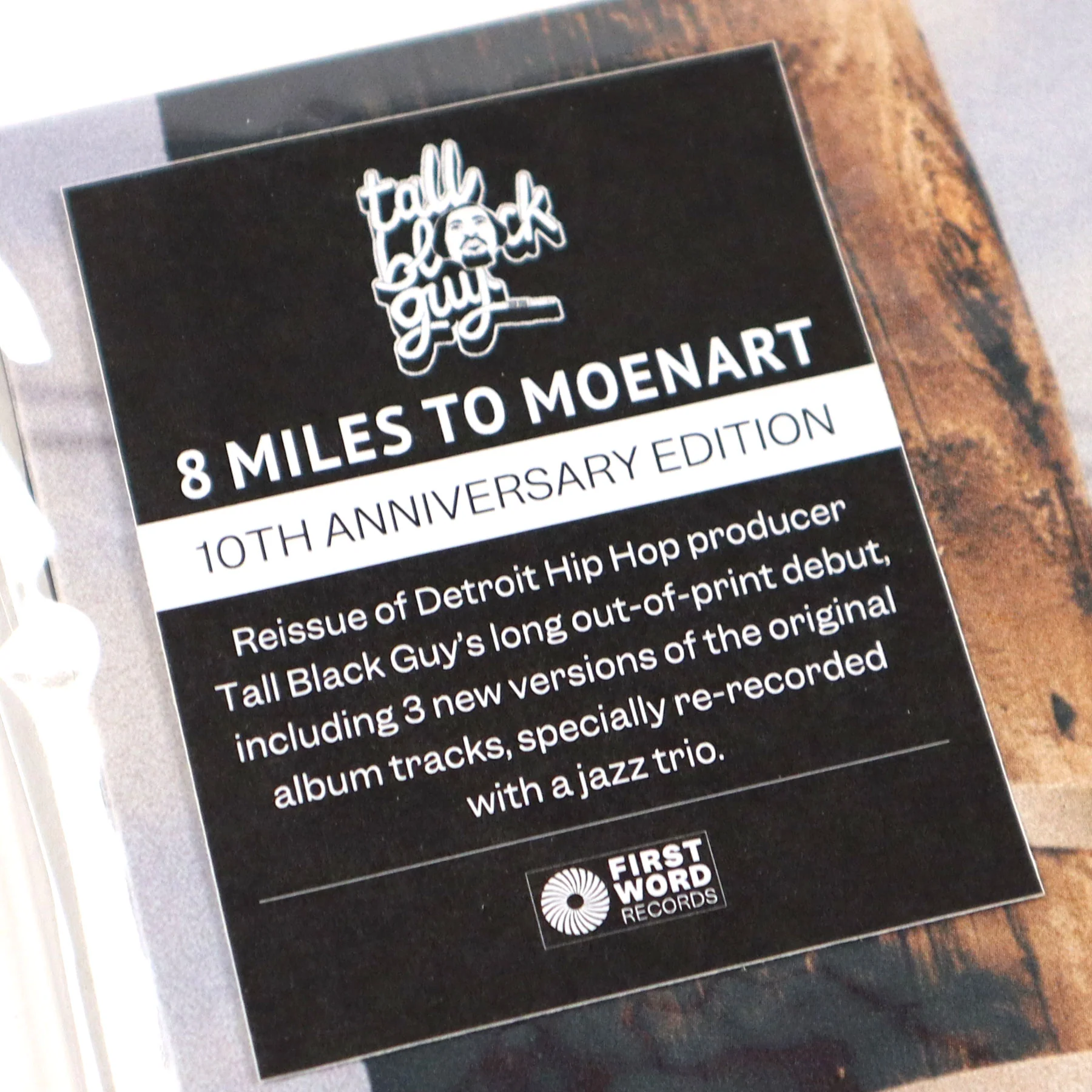 Tall Black Guy: 8 Miles To Moenart - 10th Anniversary Edition Vinyl LP - Image 4