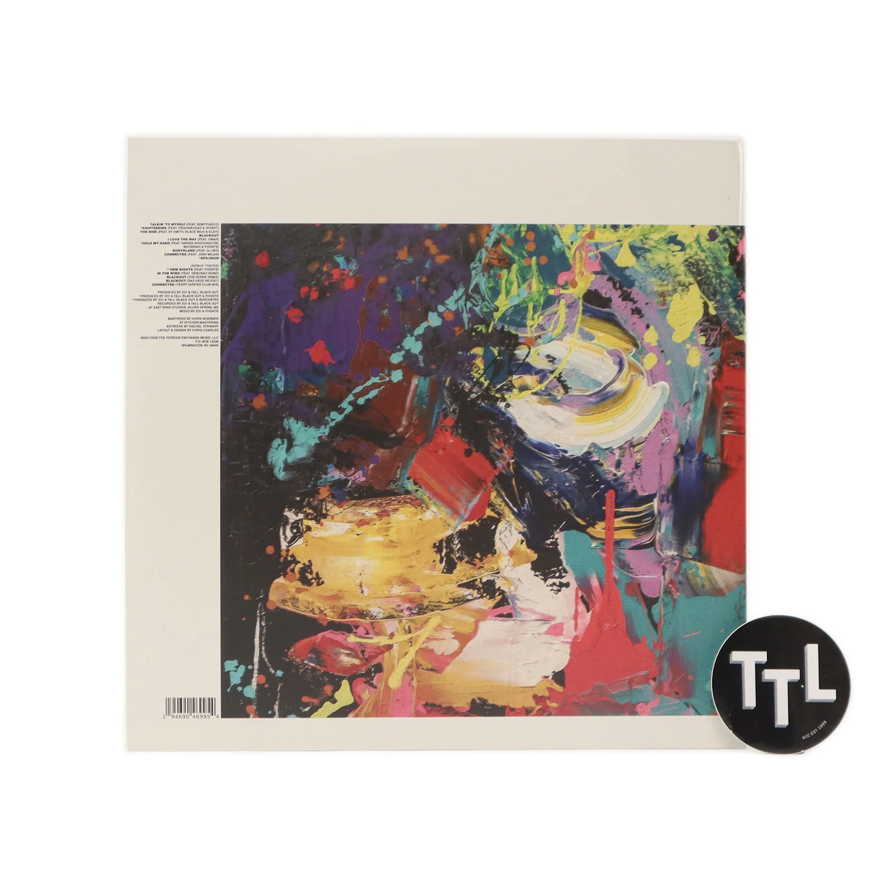 Tall Black Guy & Zo!: Abstractions Vinyl 2LP - Image 3
