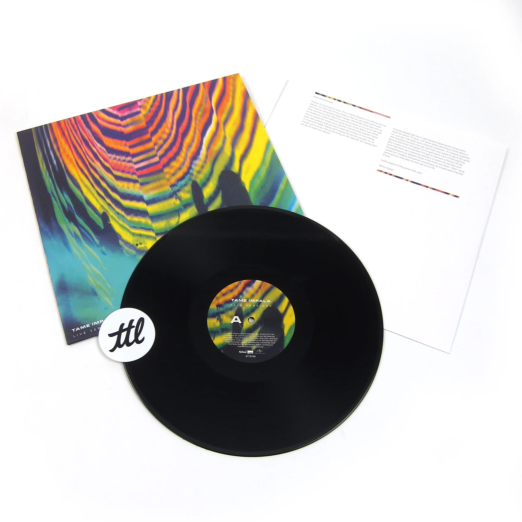 Tame Impala: Live Versions Vinyl LP - Image 2