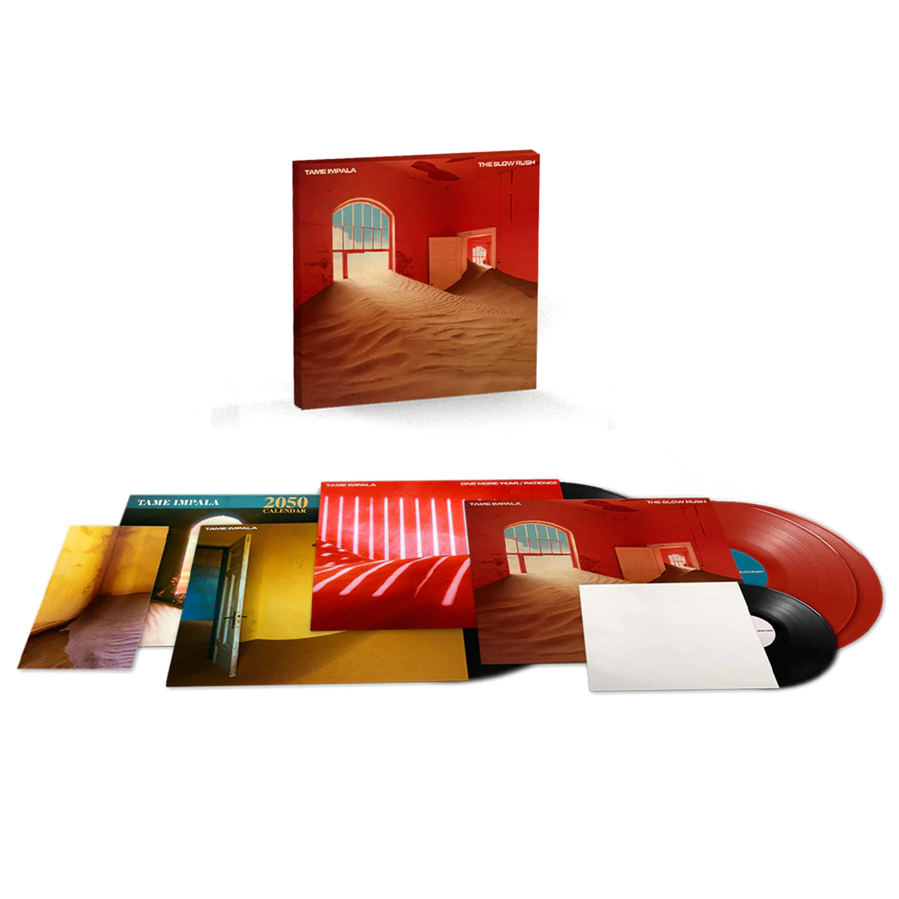 Tame Impala: The Slow Rush - Deluxe Edition (Colored Vinyl) Vinyl 4LP+7" Boxset - LIMIT 1 PER CUSTOMER - Image 3
