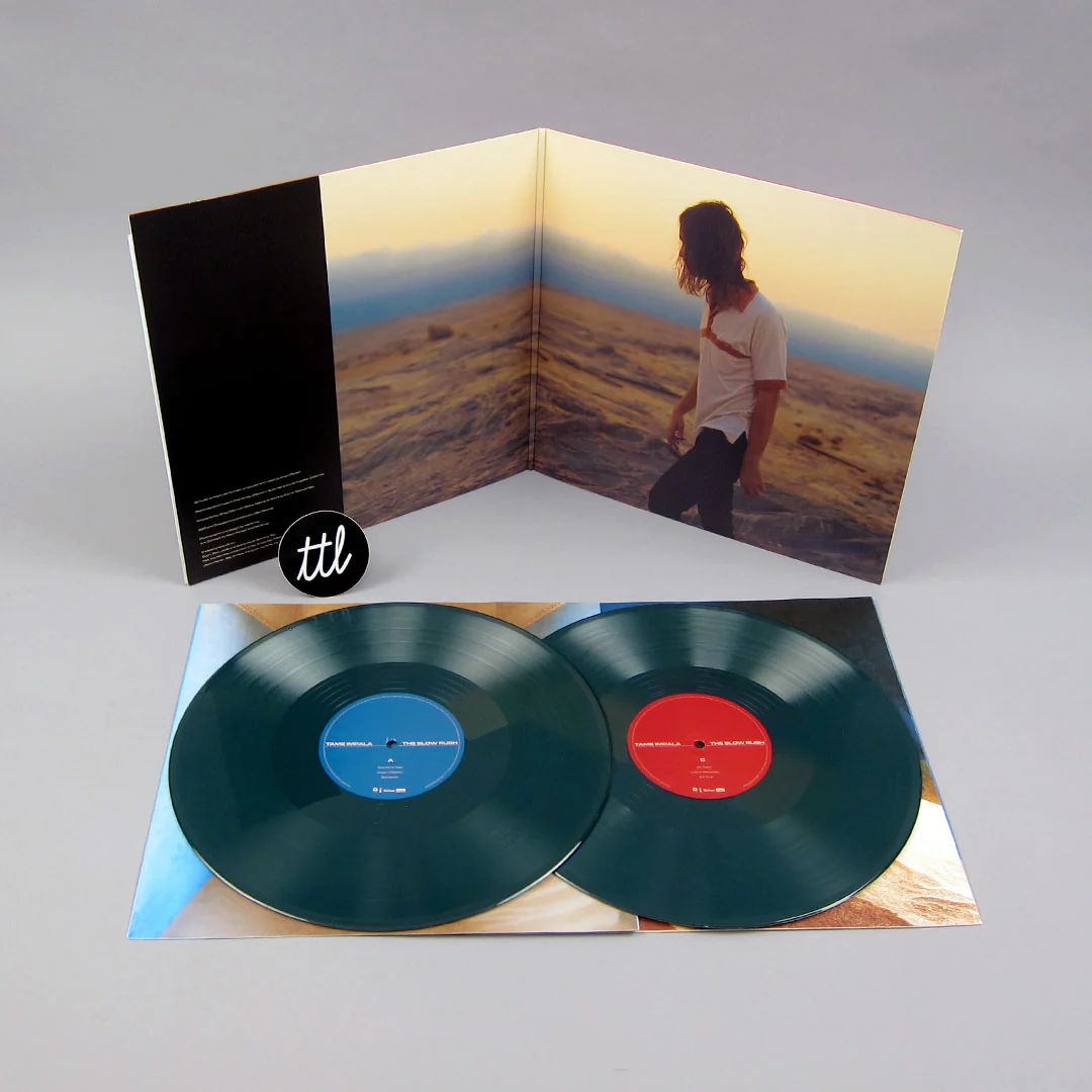 Tame Impala: The Slow Rush (180g, Green Colored Vinyl) Vinyl 2LP - Image 3