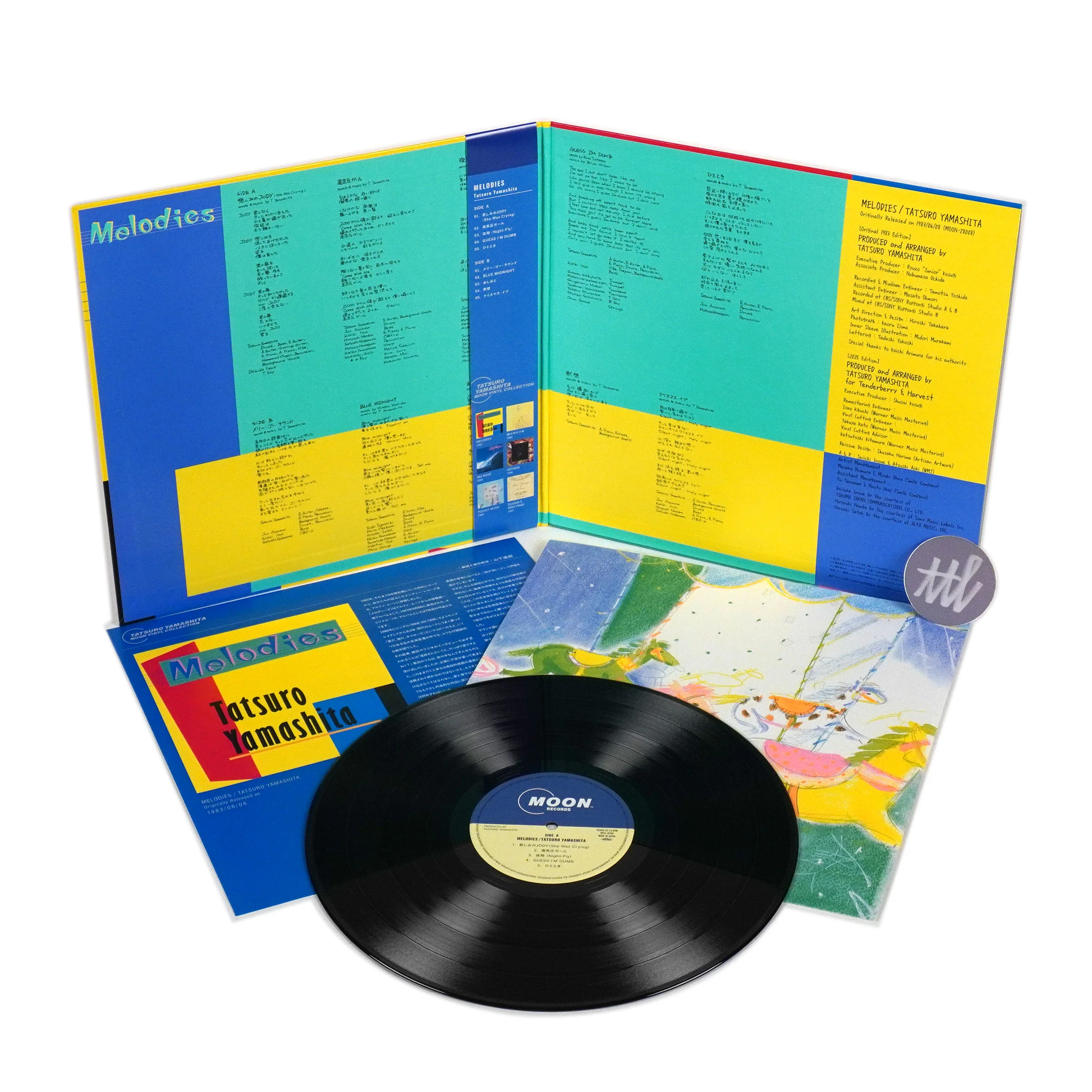 Tatsuro Yamashita: Melodies (180g, Japan Import) Vinyl LP - Image 2
