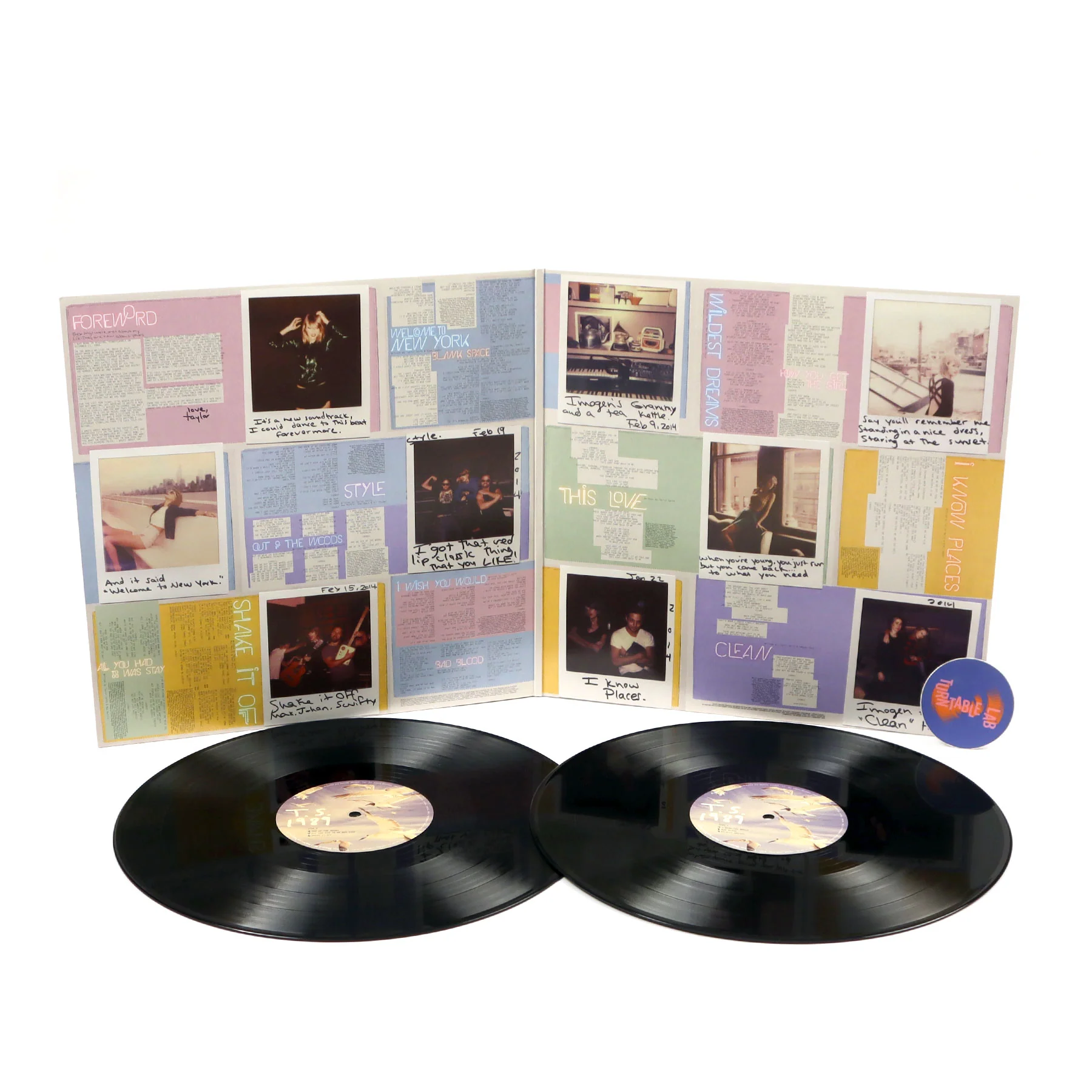 Taylor Swift: 1989 (Import) Vinyl 2LP - Image 2