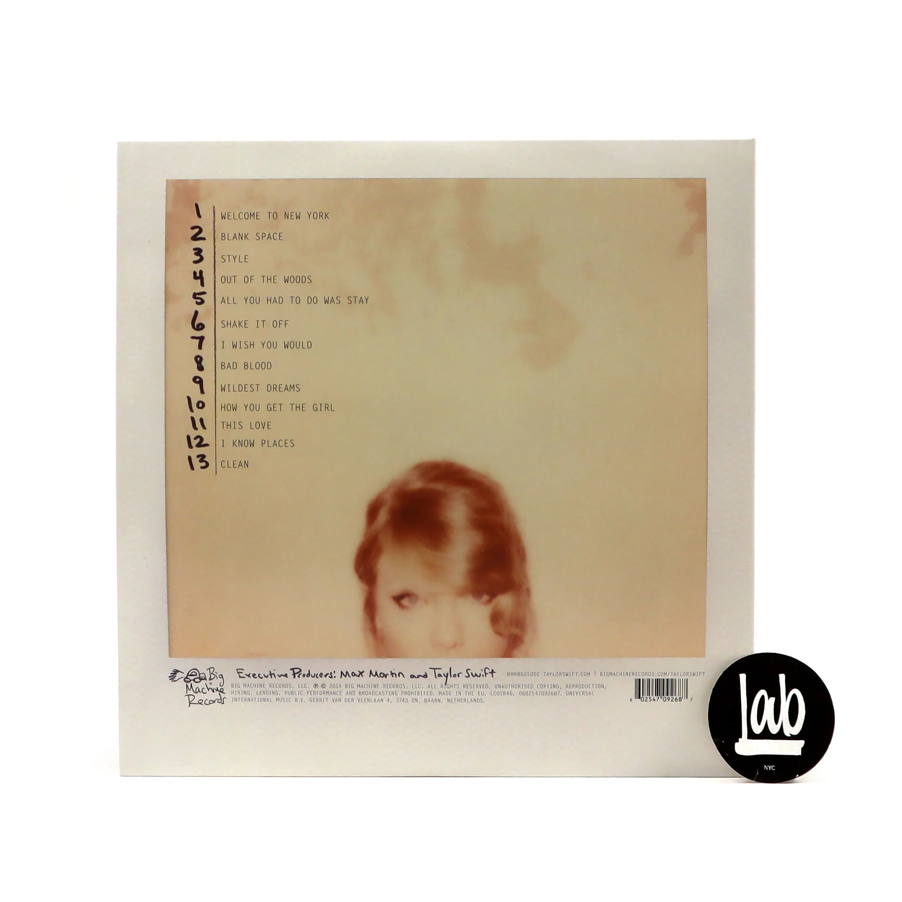 Taylor Swift: 1989 (Import) Vinyl 2LP - Image 3