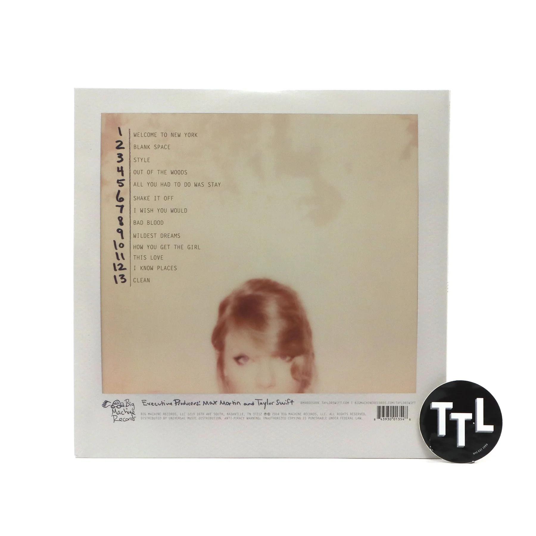 Taylor Swift: 1989 Vinyl 2LP - Image 3