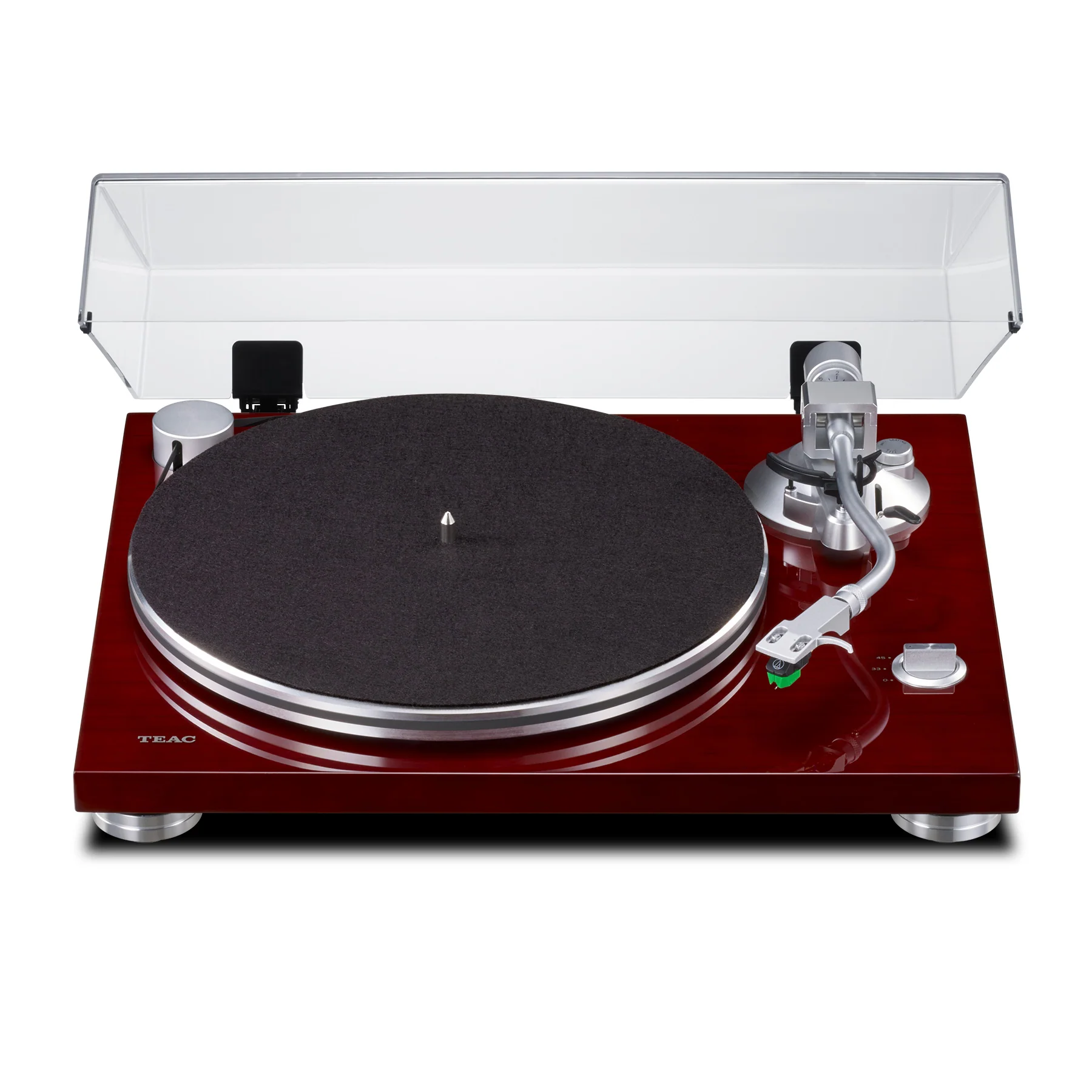 Teac: TN-3B-SE Turntable - Gloss Cherry - Image 6