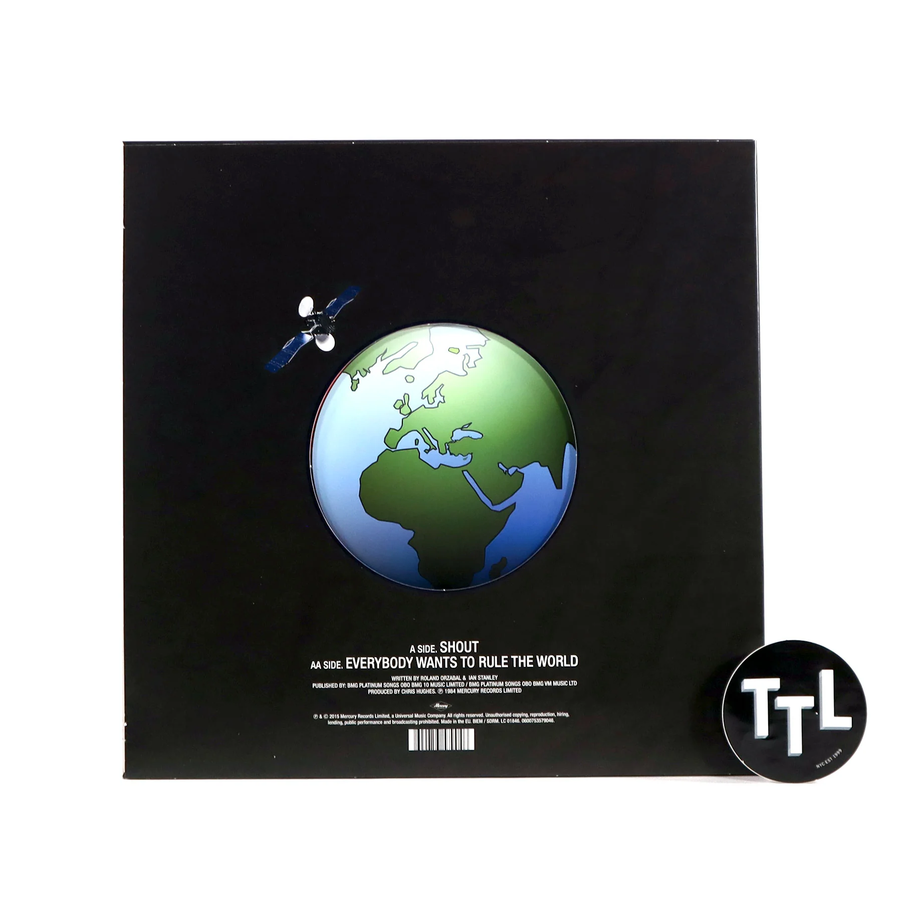 Tears For Fears: Shout / Everybody Wants To Rule The World Vinyl 12" - Image 3