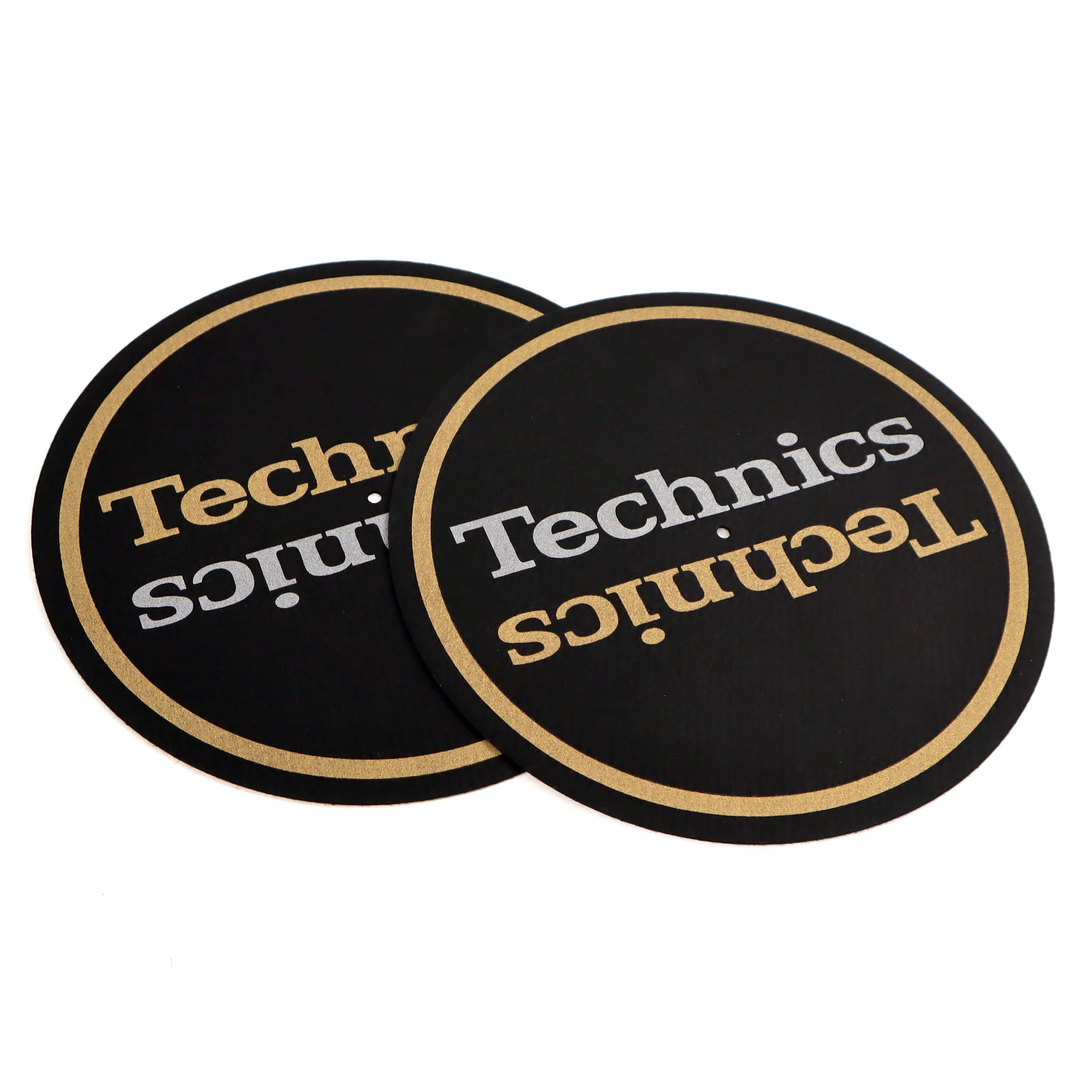 Technics: Limited Edition Champion Slipmats - Gold / Pair - Image 2