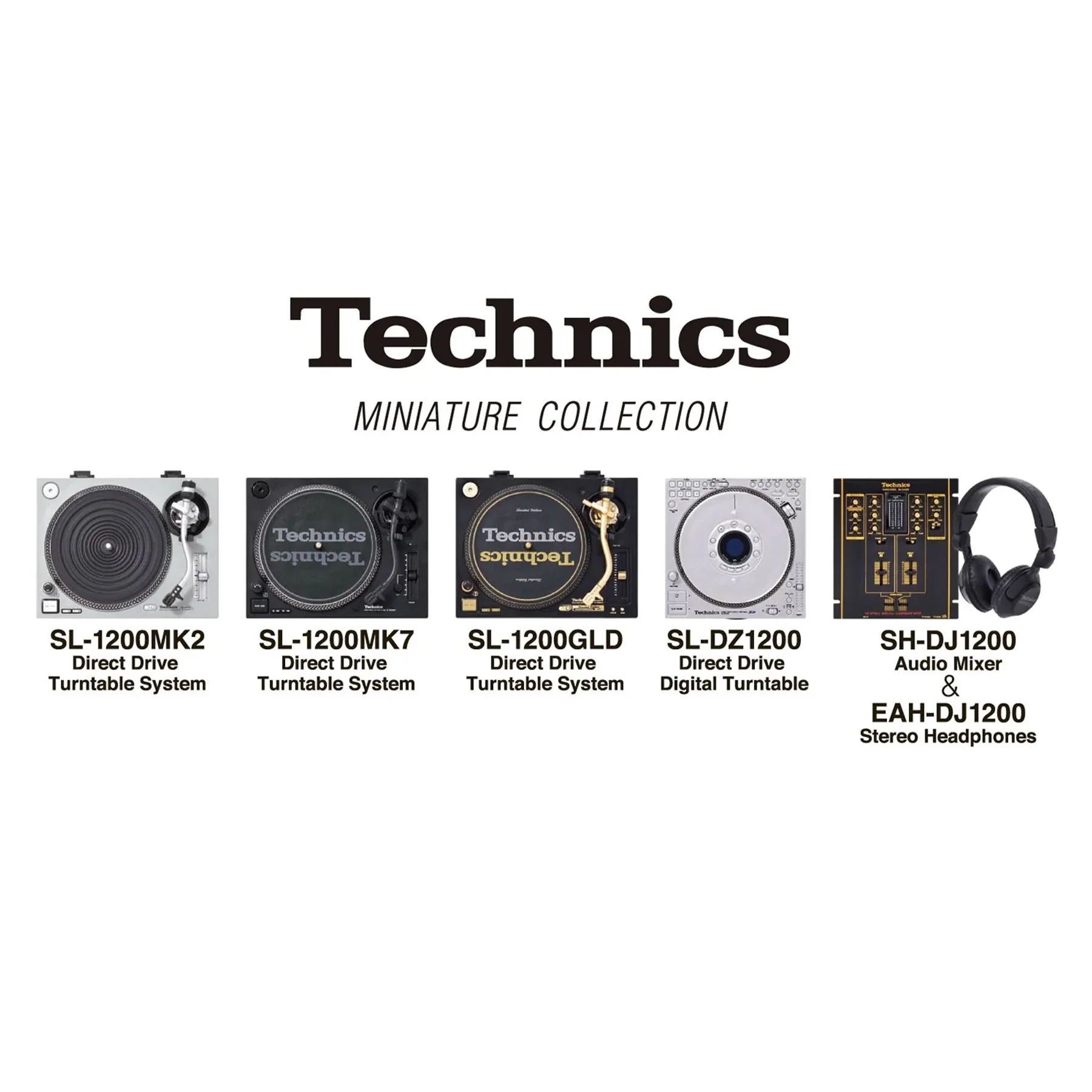 Technics: Miniature Collection Replica Toy Model - 12 Unit Blind Box Case - Image 3