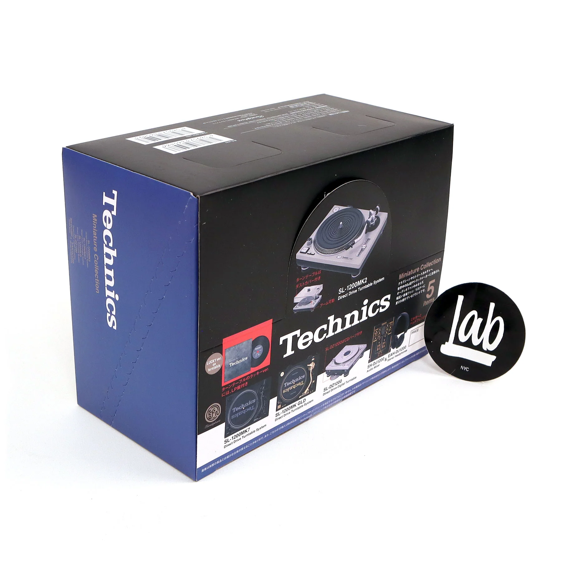 Technics: Miniature Collection Replica Toy Model - 12 Unit Blind Box Case - Image 6