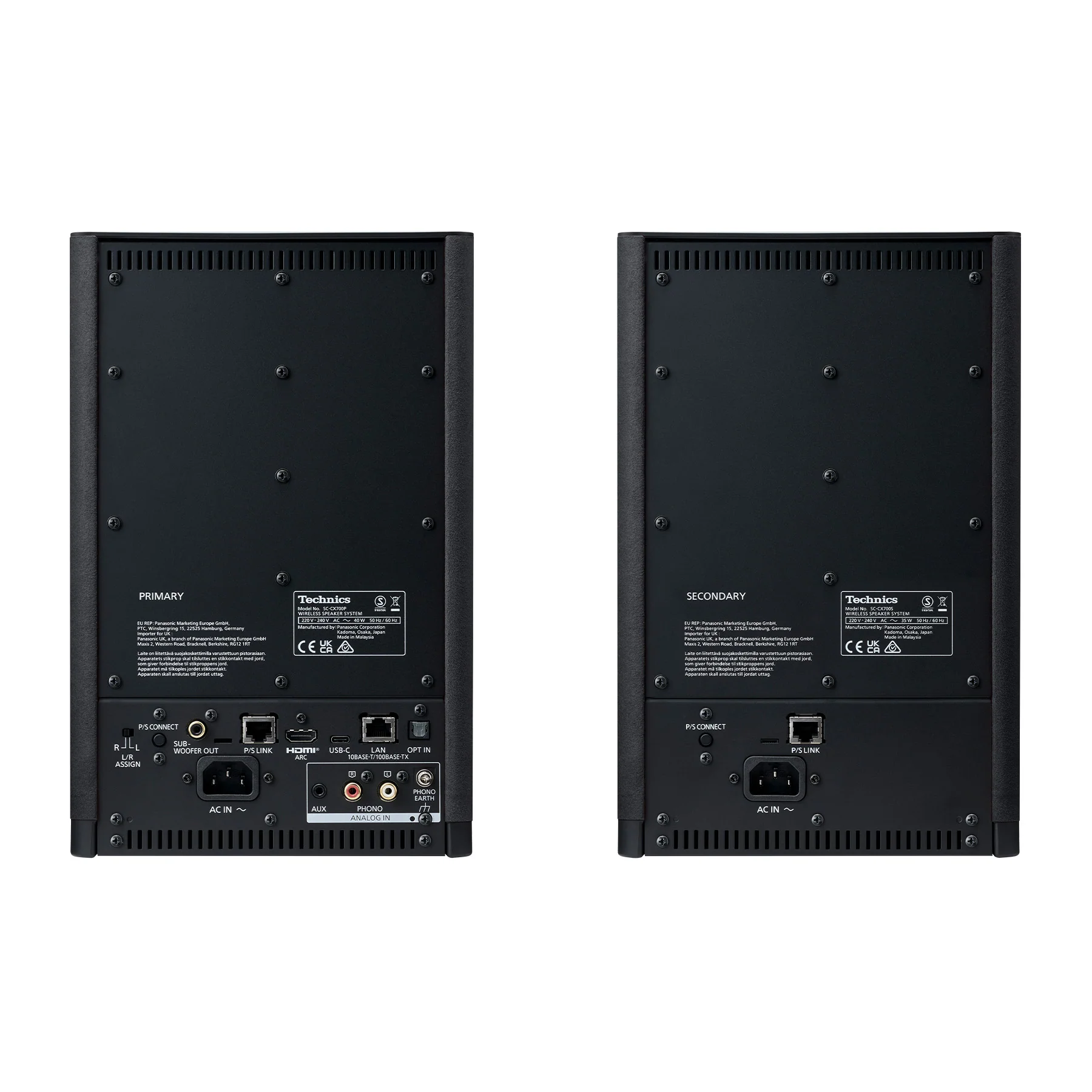 Technics: SC-CX700 Premium Class Wireless Powered Speakers - Pair - Image 8