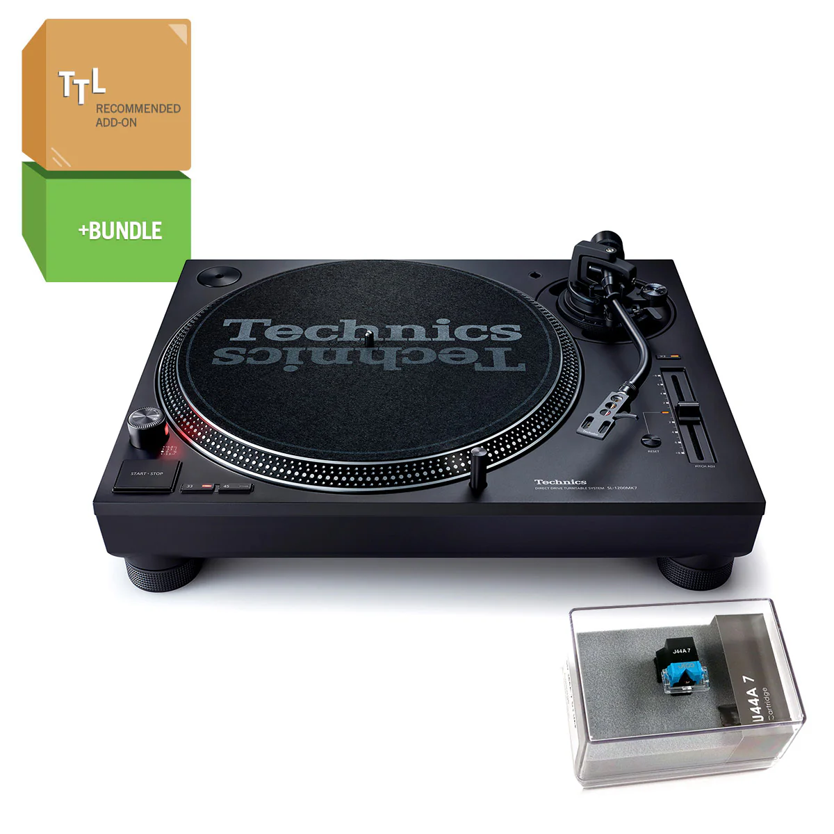 Technics: SL-1200MK7 Turntable - Black - Image 6