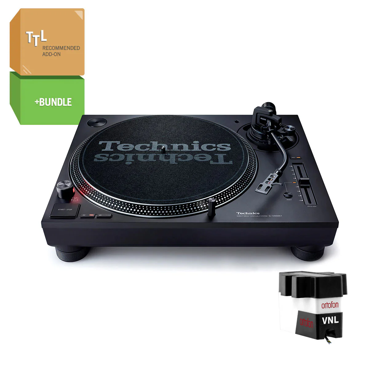 Technics: SL-1200MK7 Turntable - Black - Image 7