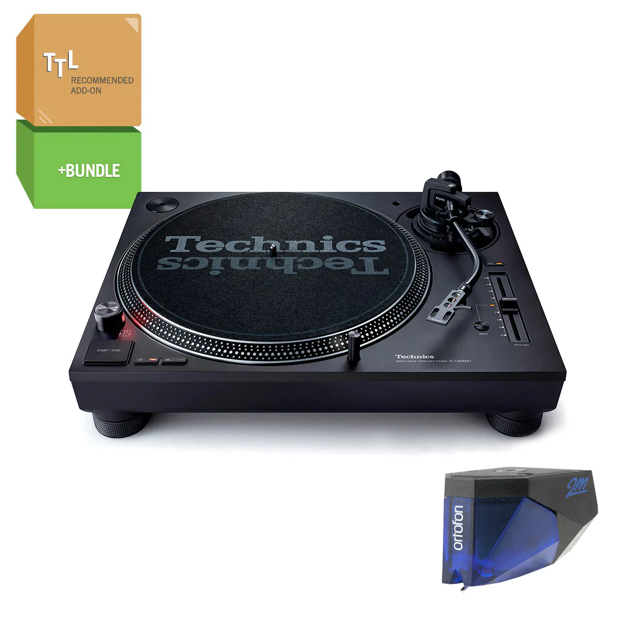 Technics: SL-1200MK7 Turntable - Black - Image 9