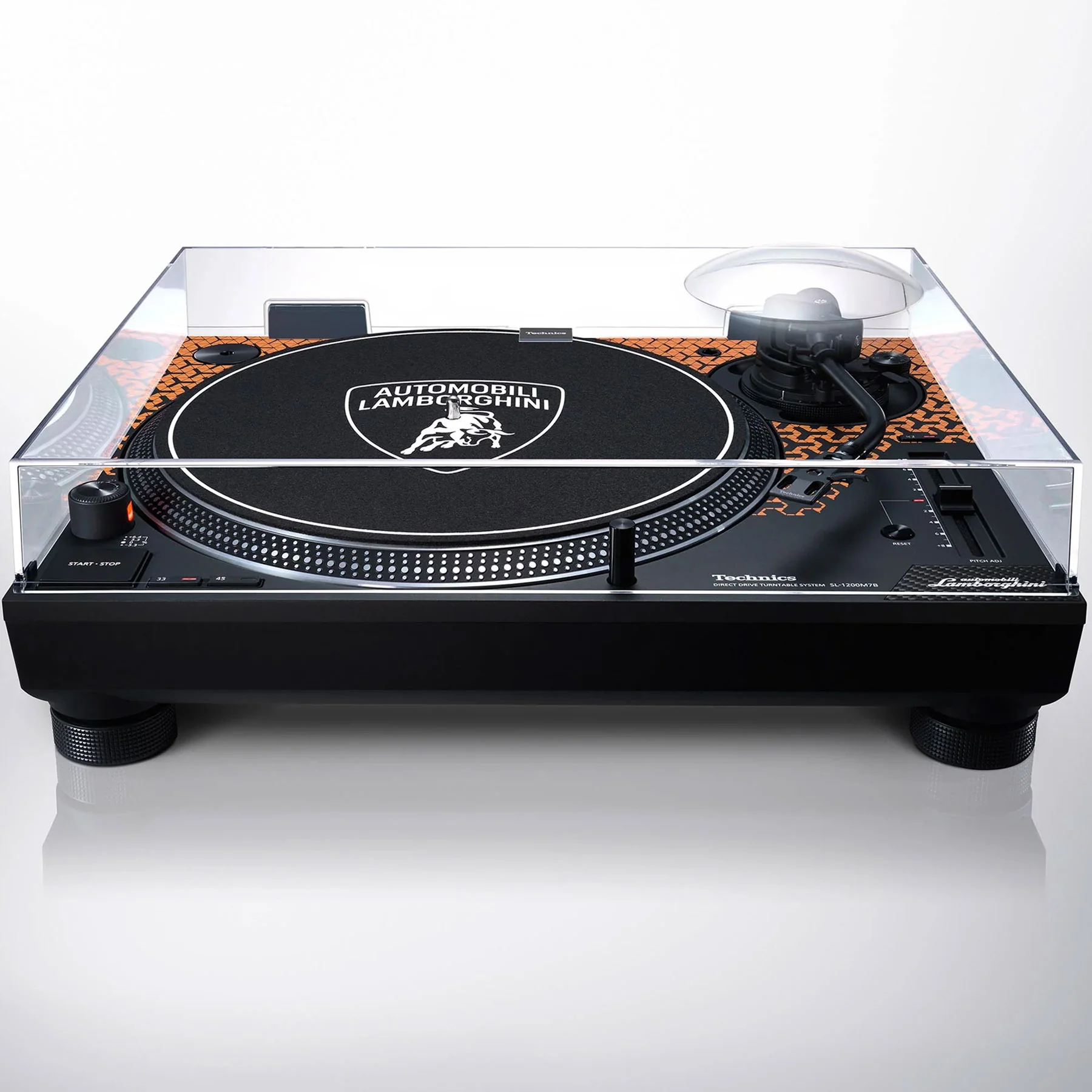 Technics: SL-1200M7BD Automobili Lamborghini Turntable - Orange - Image 4
