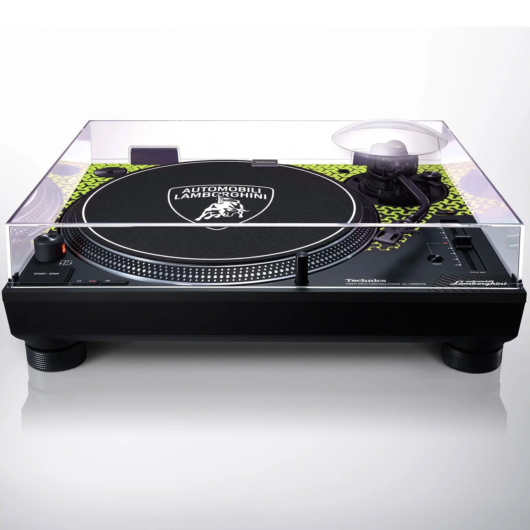 Technics: SL-1200M7BPG Automobili Lamborghini Turntable - Green - Image 4