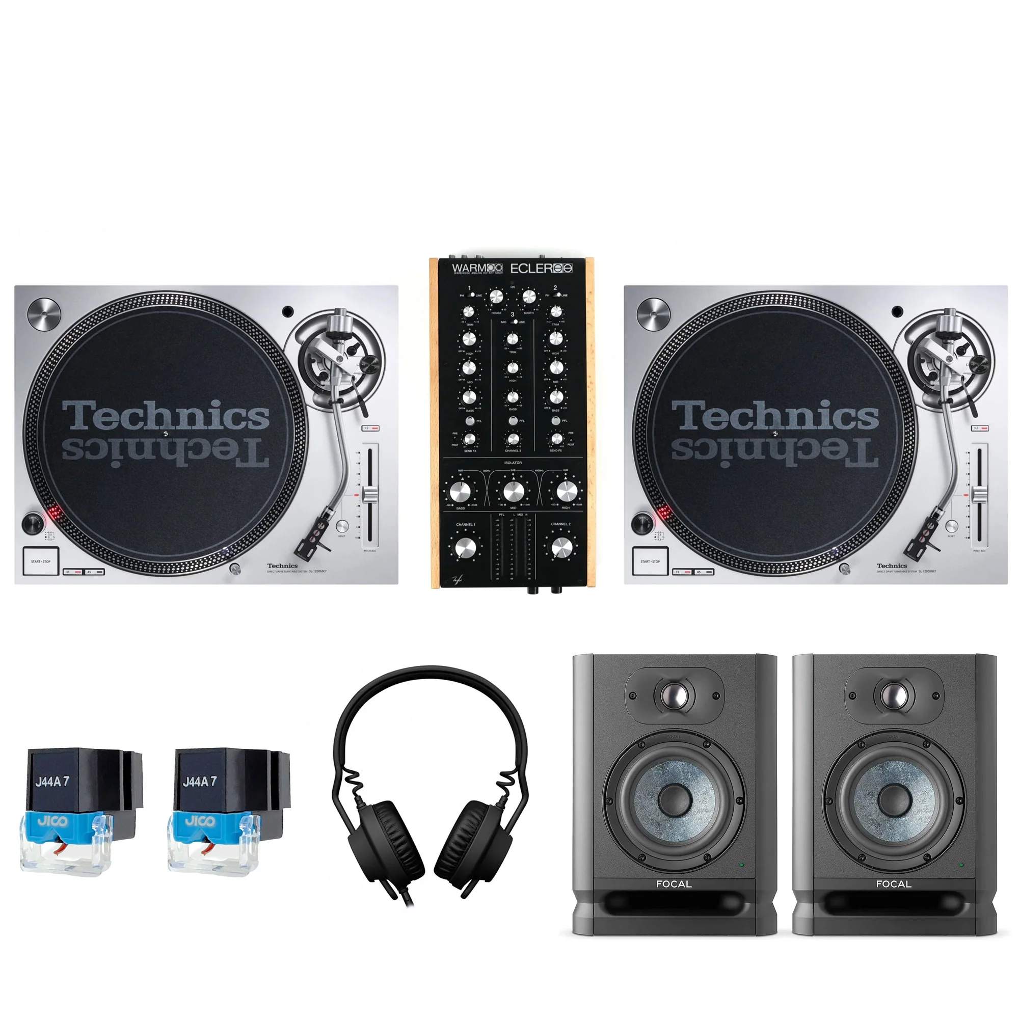 Technics: SL-1200MK7 / Ecler Warm2 / Complete DJ Package - Image 4