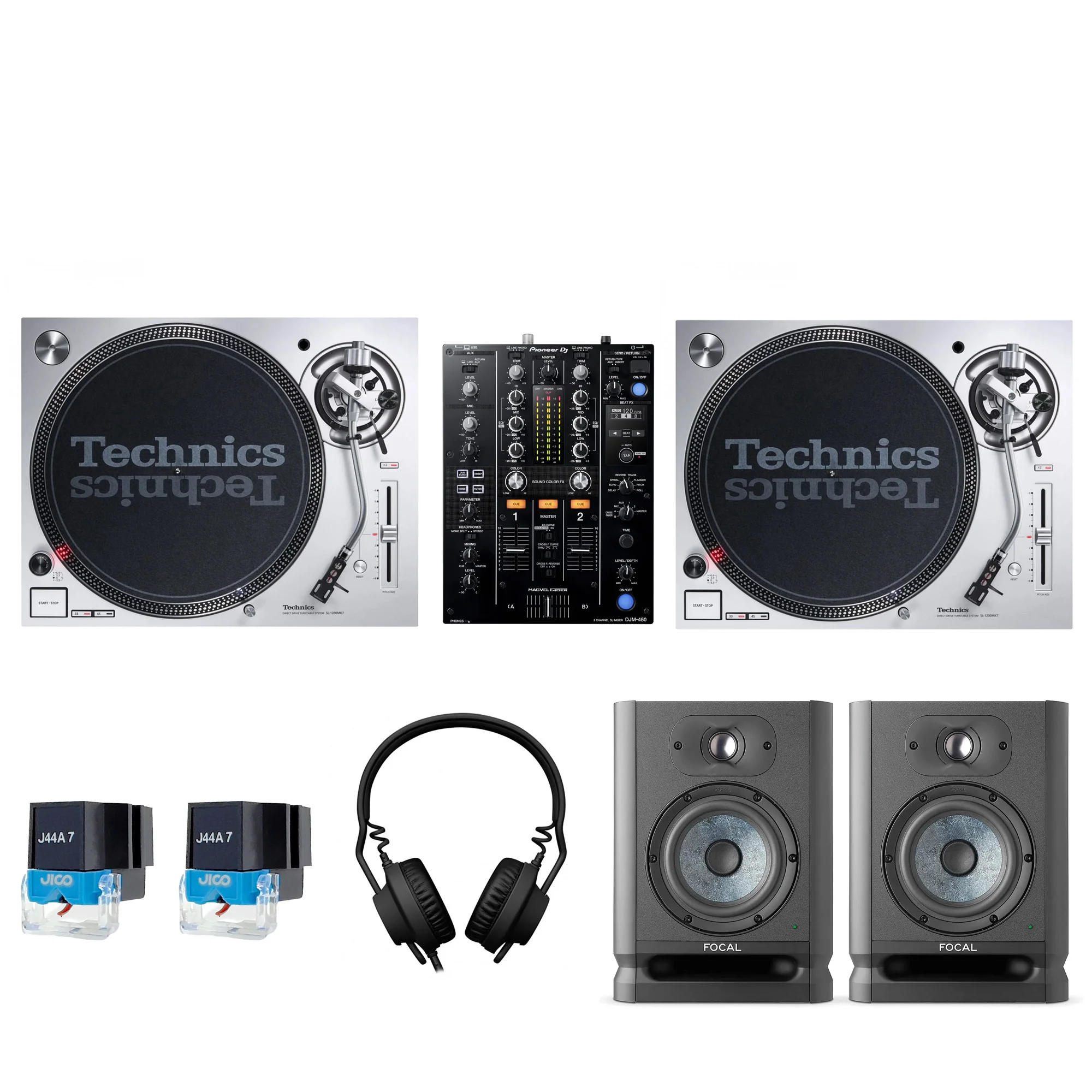 Technics: SL-1200MK7 / Pioneer DJM-450 / Complete DJ Package - Image 4