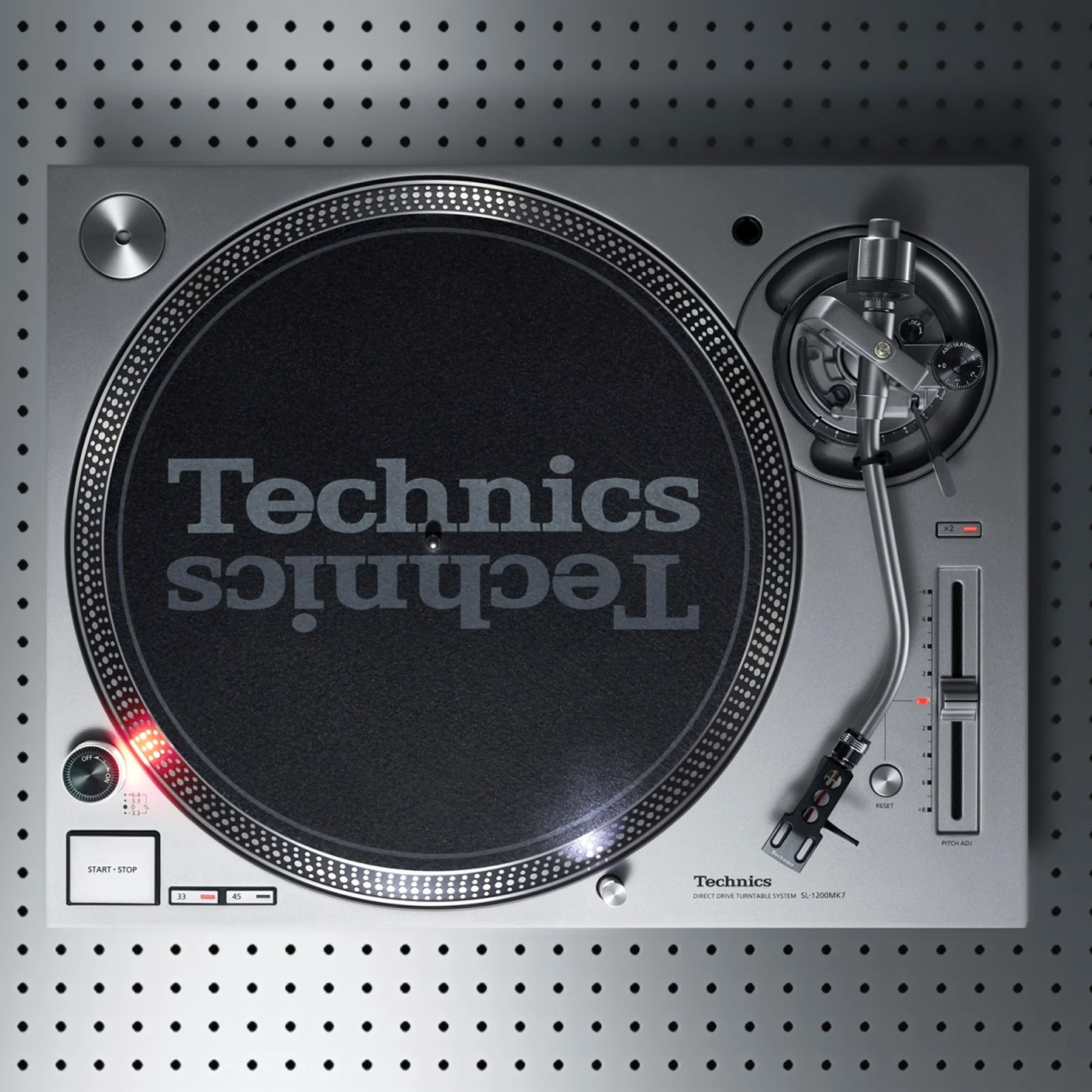 Technics: SL-1200MK7-S Turntable - Silver - Image 5