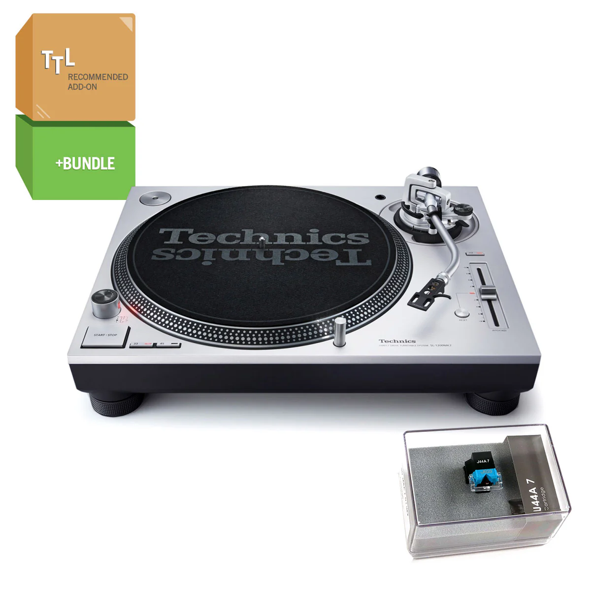 Technics: SL-1200MK7-S Turntable - Silver - Image 6