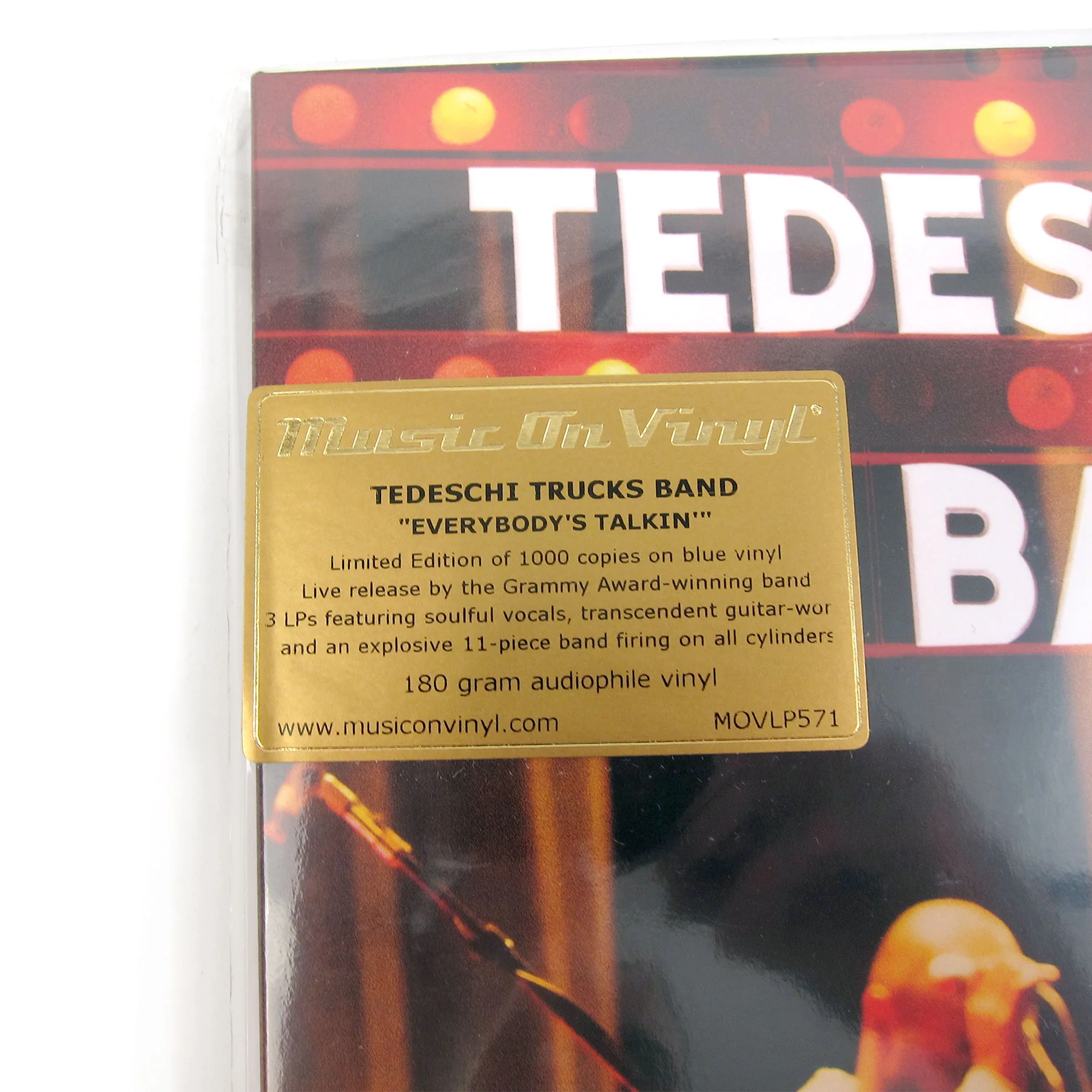 Tedeschi Trucks Band: Everybody's Talkin (Music On Vinyl 180g, Colored Vinyl) Vinyl 3LP - Image 4