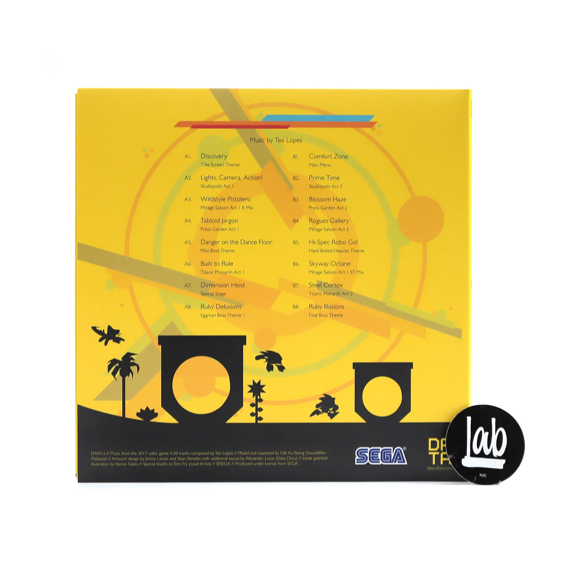 Tee Lopes: Sonic Mania Soundtrack (180g, Colored Vinyl) Vinyl LP - Image 3