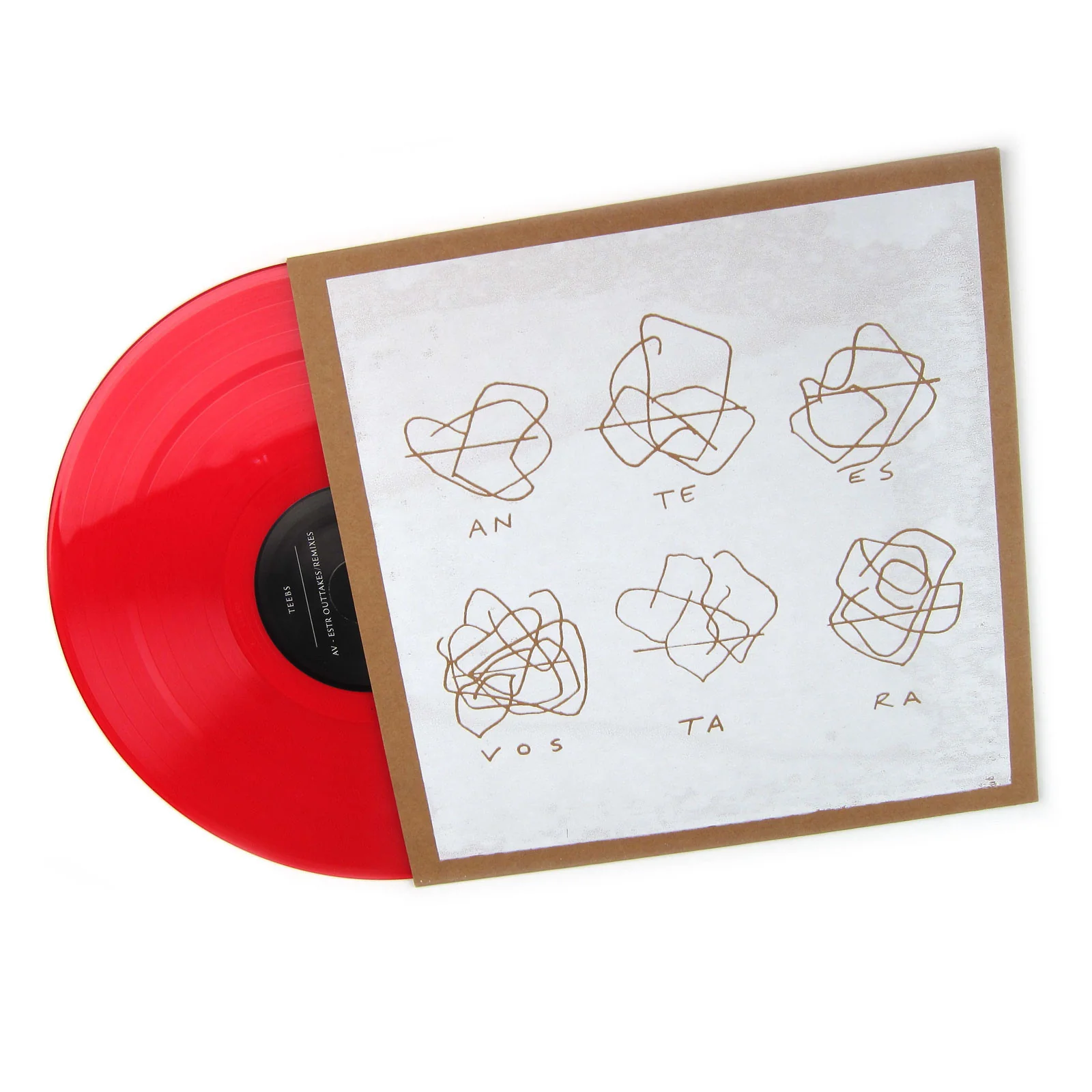 Teebs: AV - ESTR Outtakes / Remixes (Colored Vinyl) Vinyl LP - Image 2